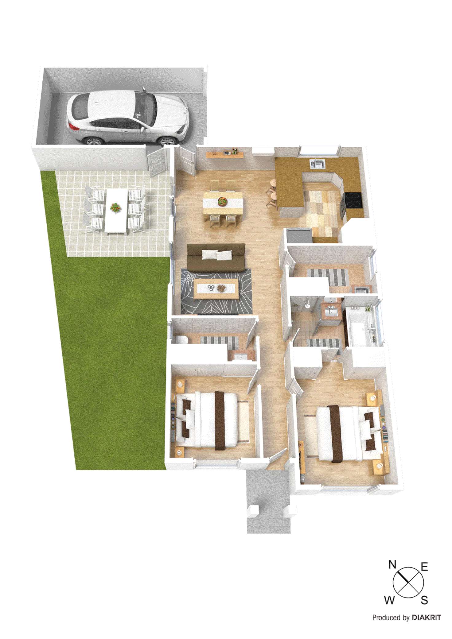 Floorplan of Homely house listing, 1/13 Sunderland Avenue, Ashburton VIC 3147