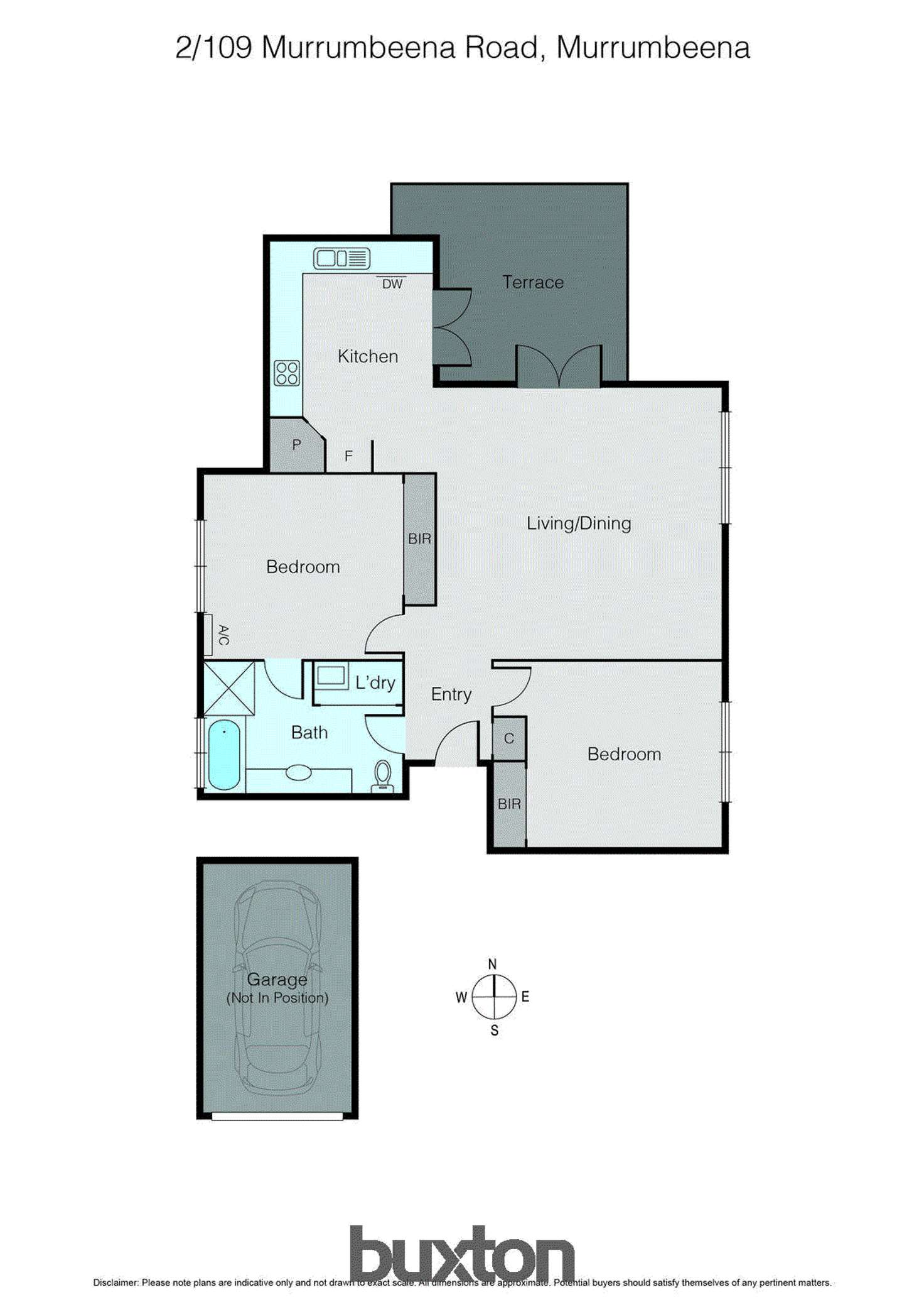 Floorplan of Homely unit listing, 2/109 Murrumbeena Road, Murrumbeena VIC 3163