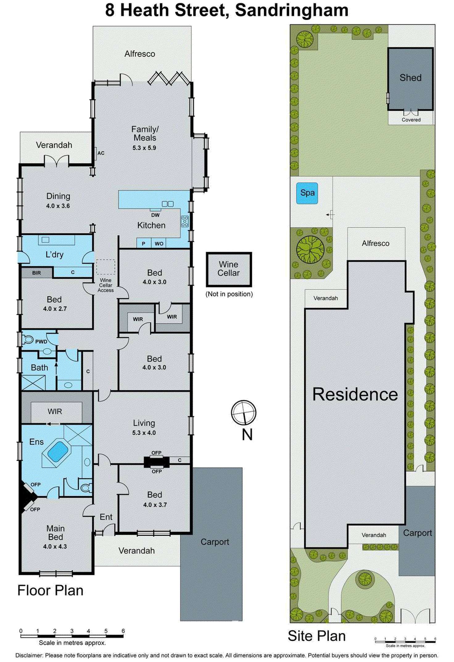 Floorplan of Homely house listing, 8 Heath Street, Sandringham VIC 3191