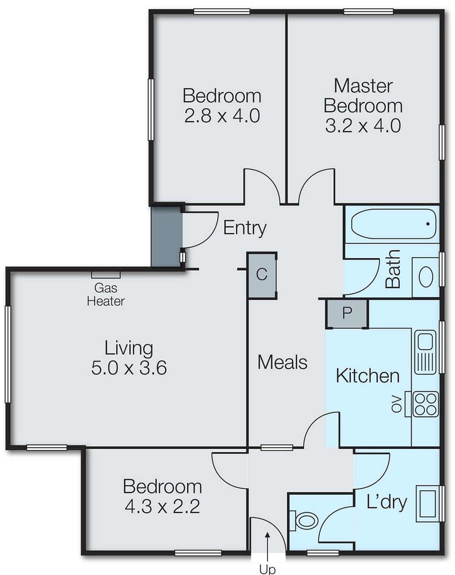 Floorplan of Homely house listing, 8 Electra Avenue, Ashwood VIC 3147