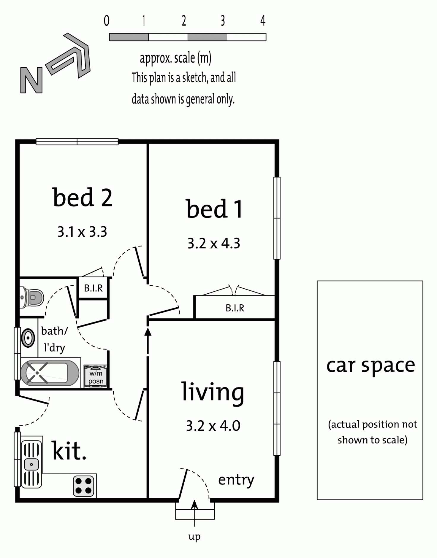 Floorplan of Homely apartment listing, 6/13 Main Street, Blackburn VIC 3130