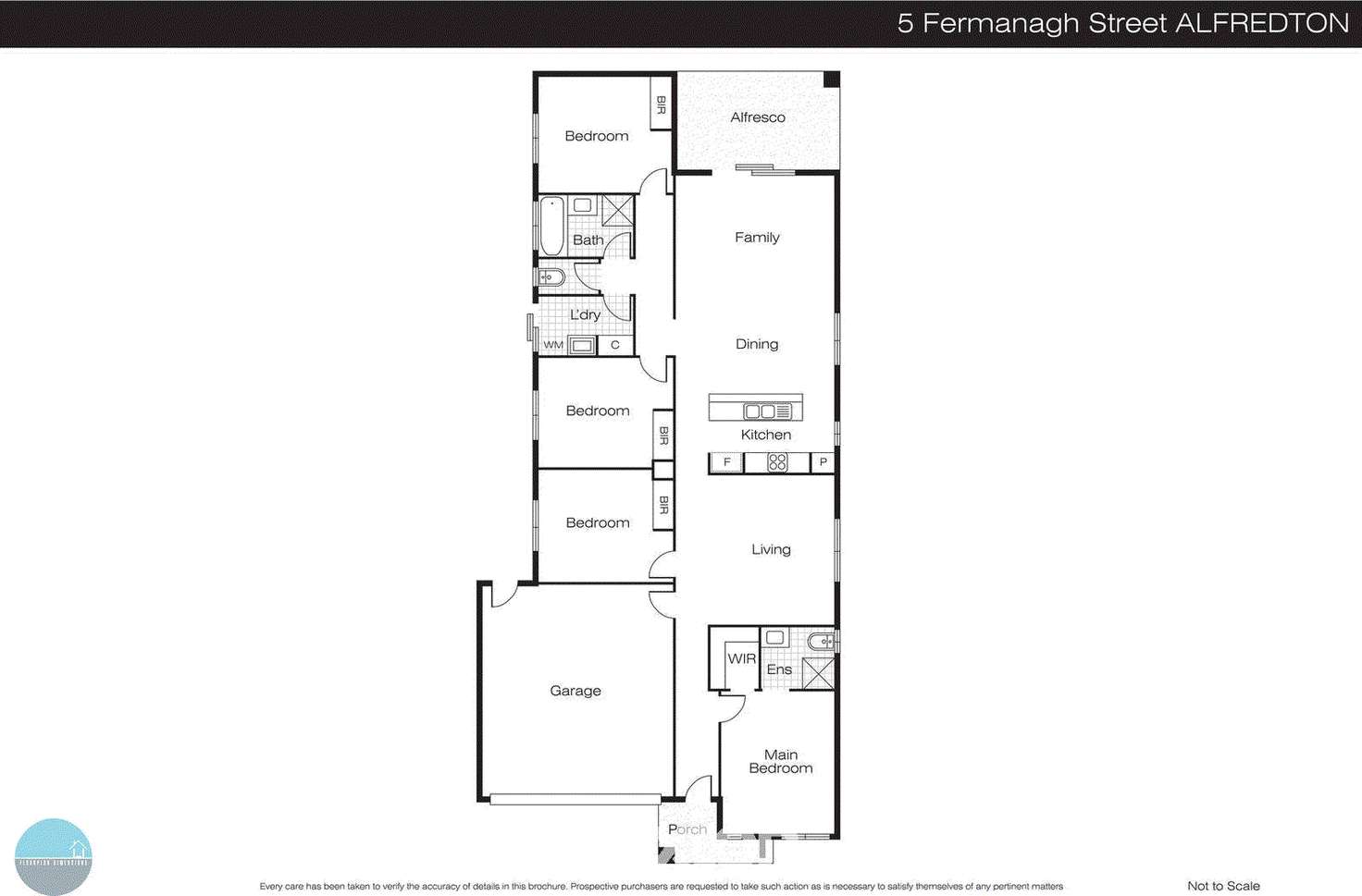 Floorplan of Homely house listing, 5 Fermanagh Street, Alfredton VIC 3350
