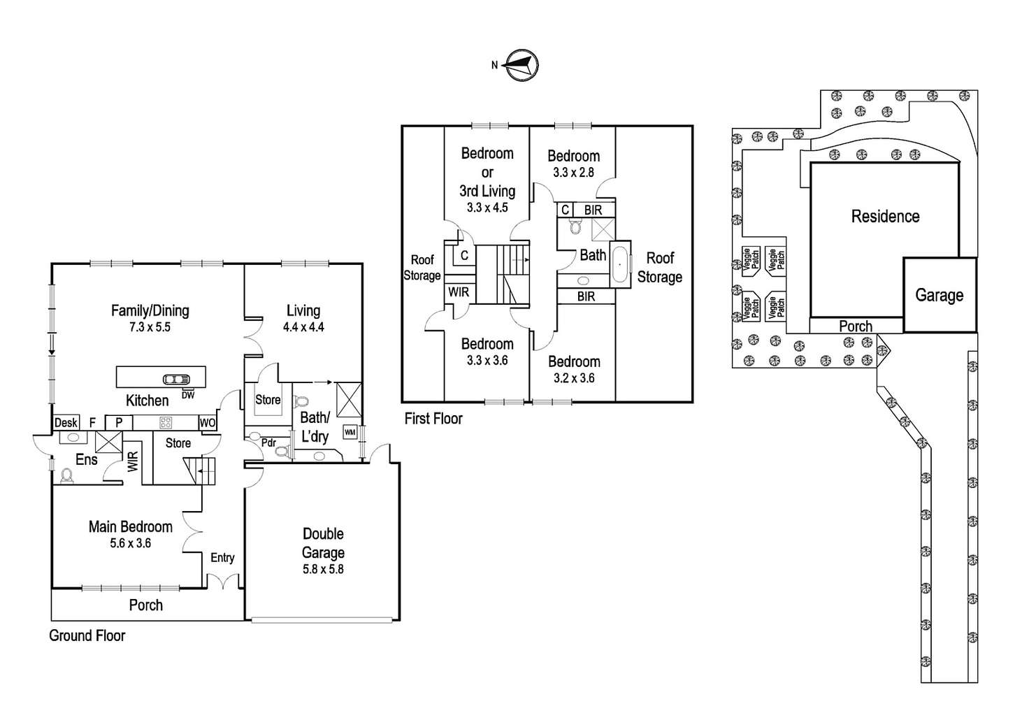 Floorplan of Homely house listing, 2/48 Belmont Road, Ivanhoe VIC 3079