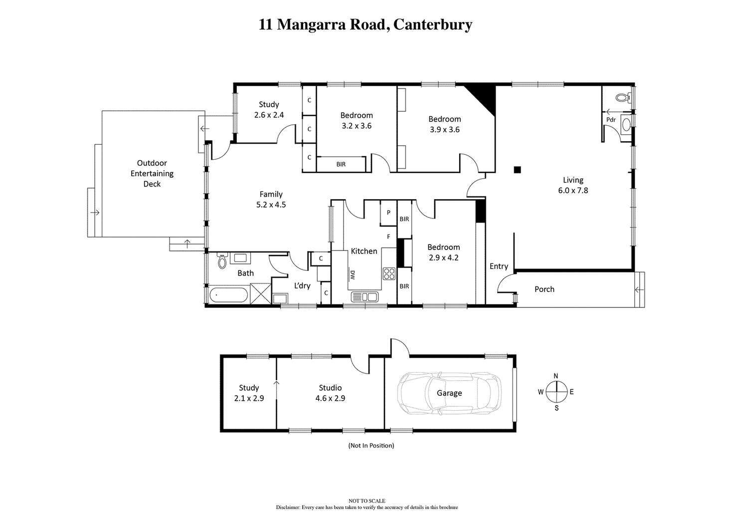 Floorplan of Homely house listing, 11 Mangarra Road, Canterbury VIC 3126
