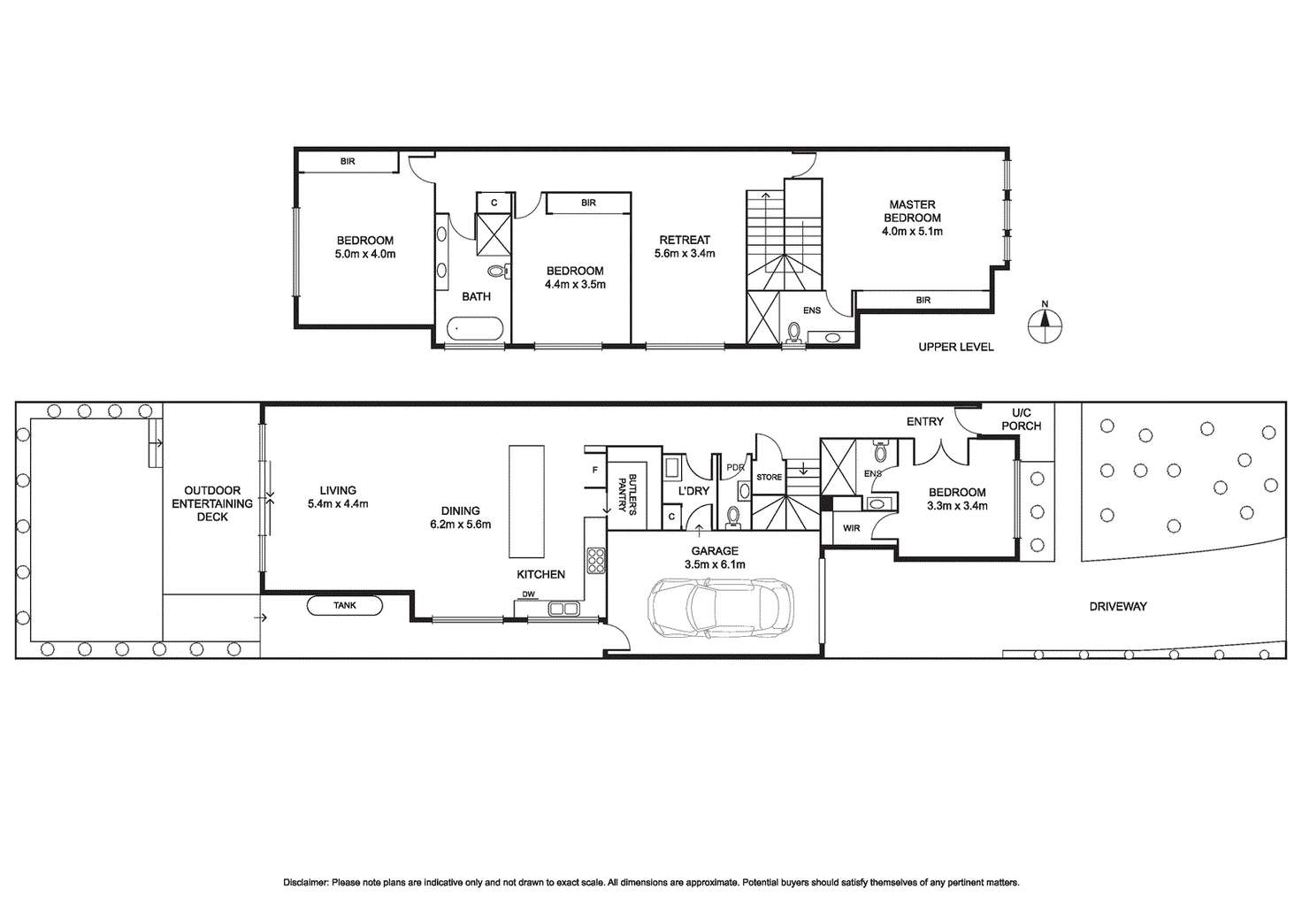 Floorplan of Homely townhouse listing, 15a Rica Street, Moorabbin VIC 3189