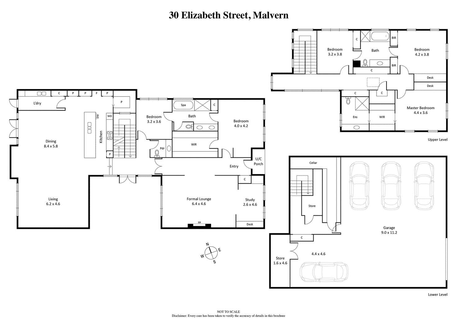 Floorplan of Homely house listing, 30 Elizabeth Street, Malvern VIC 3144