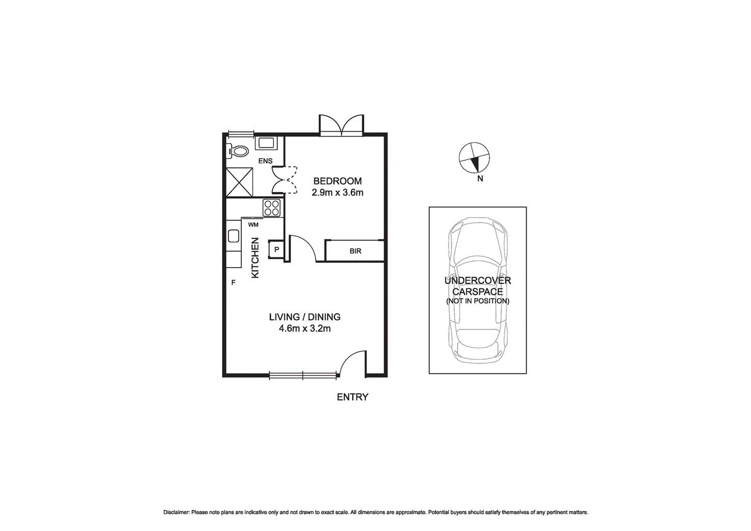 Floorplan of Homely apartment listing, 6/43 Lantana Road, Gardenvale VIC 3185