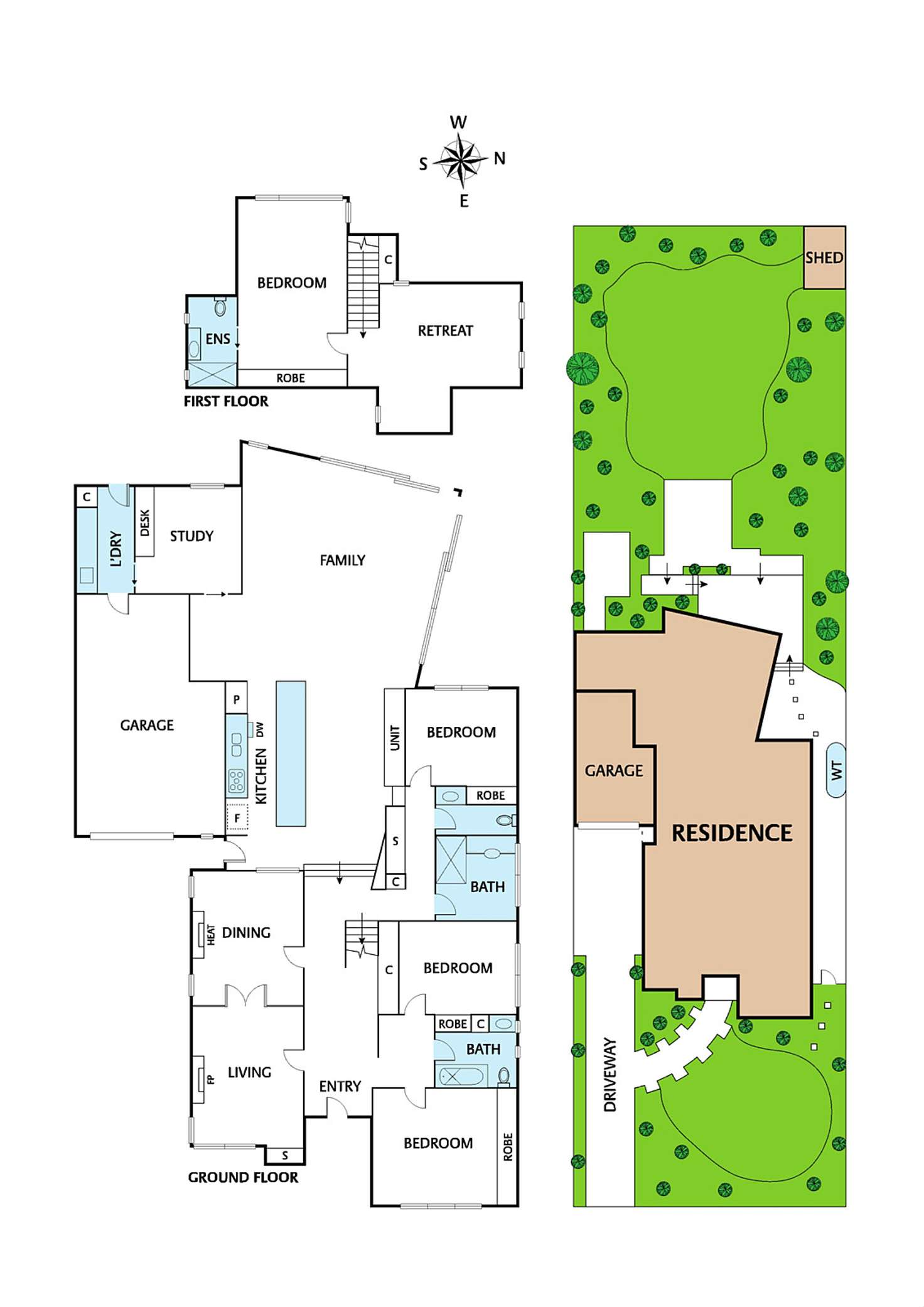 Floorplan of Homely house listing, 15 Magnolia Road, Ivanhoe VIC 3079