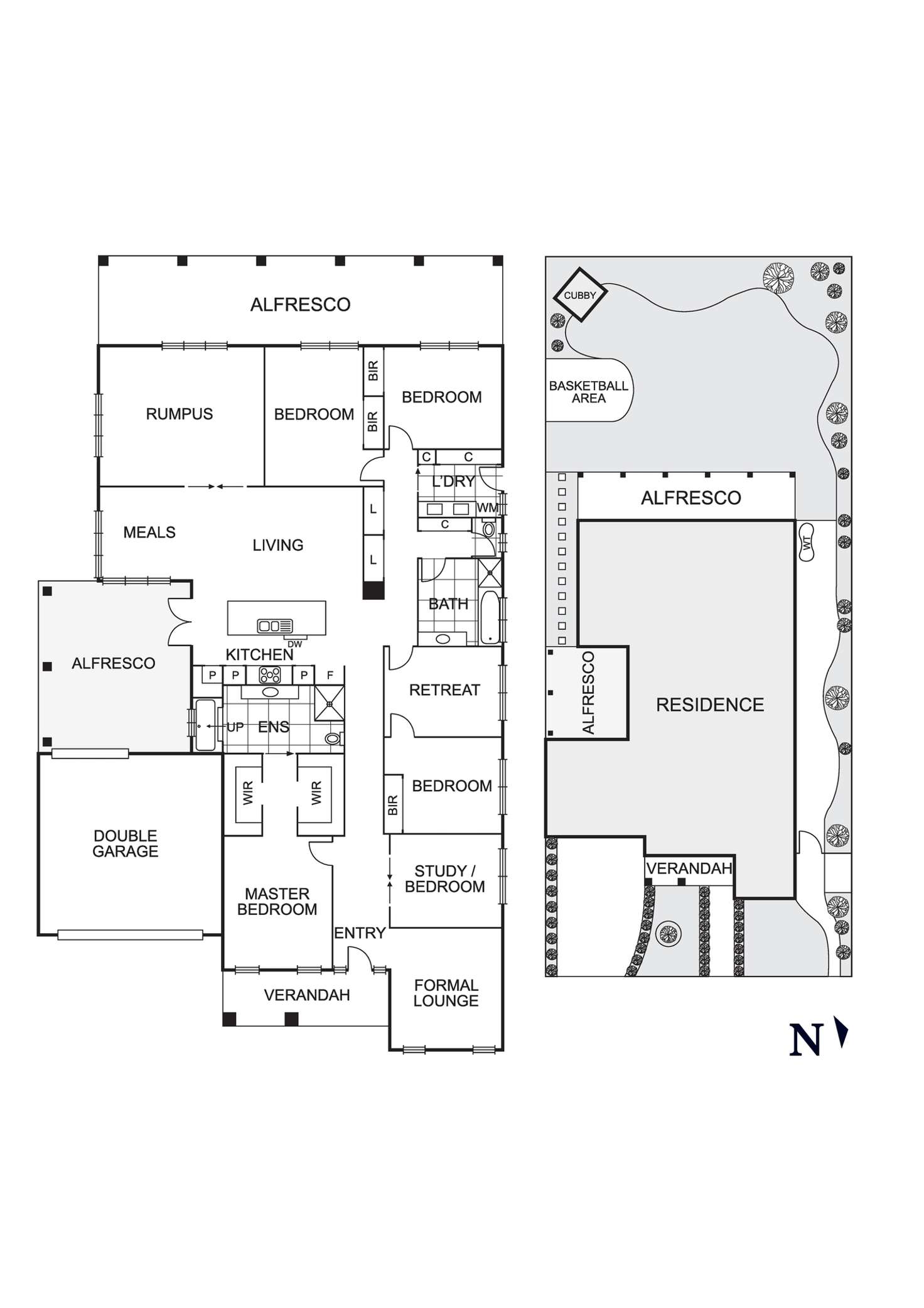 Floorplan of Homely house listing, 16 Tarpan Drive, Doreen VIC 3754