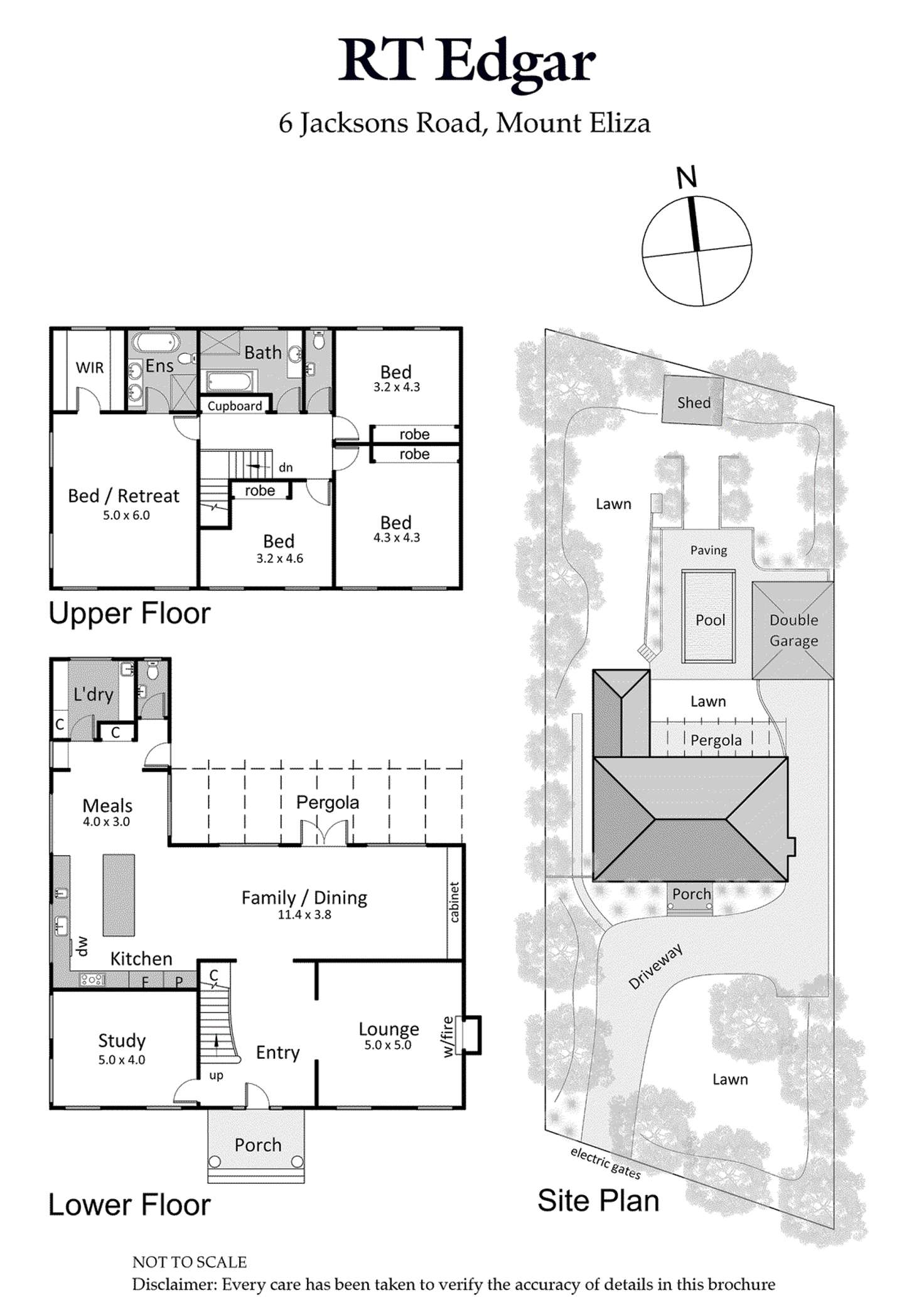 Floorplan of Homely house listing, 6 Jacksons Road, Mount Eliza VIC 3930