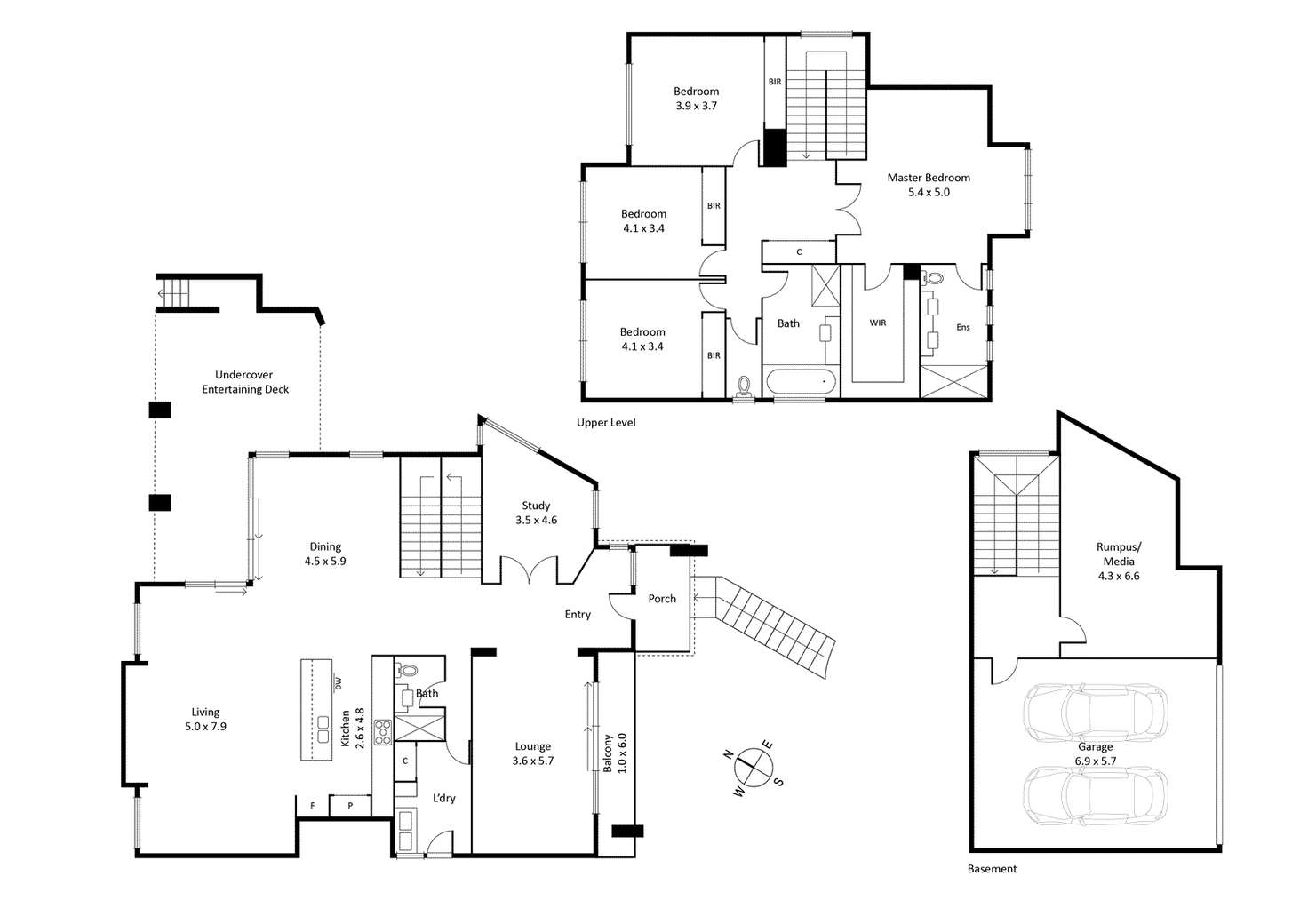 Floorplan of Homely house listing, 4A Maple Court, Doncaster VIC 3108