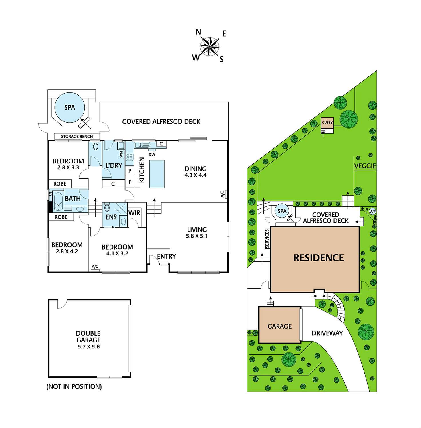 Floorplan of Homely house listing, 5 Felgate Parade, Vermont South VIC 3133