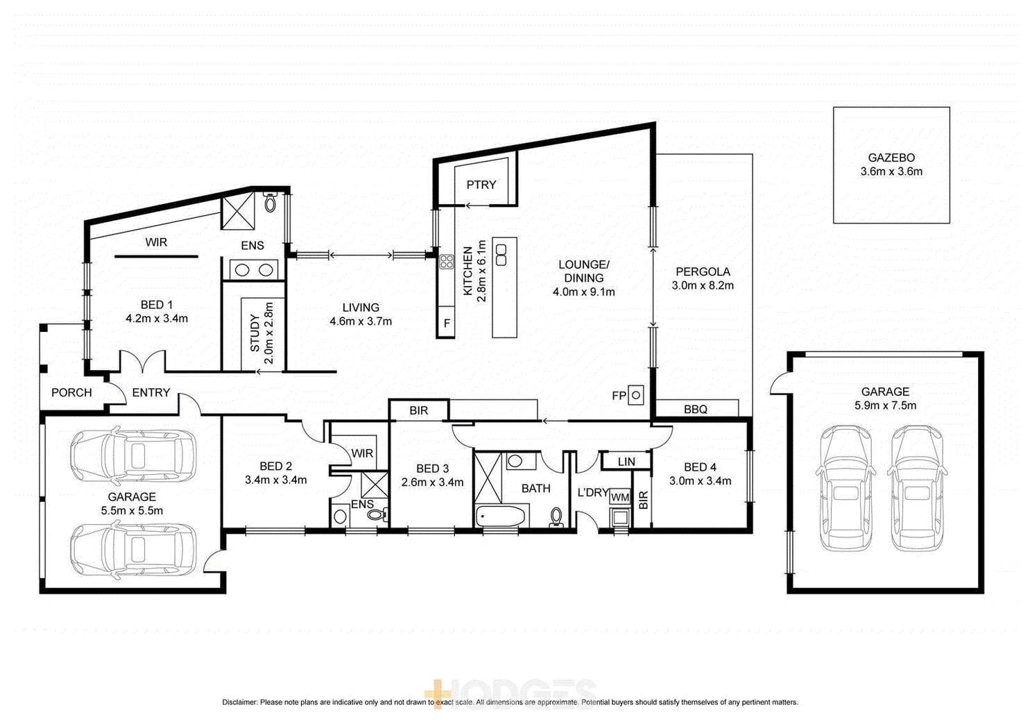 Floorplan of Homely house listing, 24 Koroneos Drive, Werribee South VIC 3030