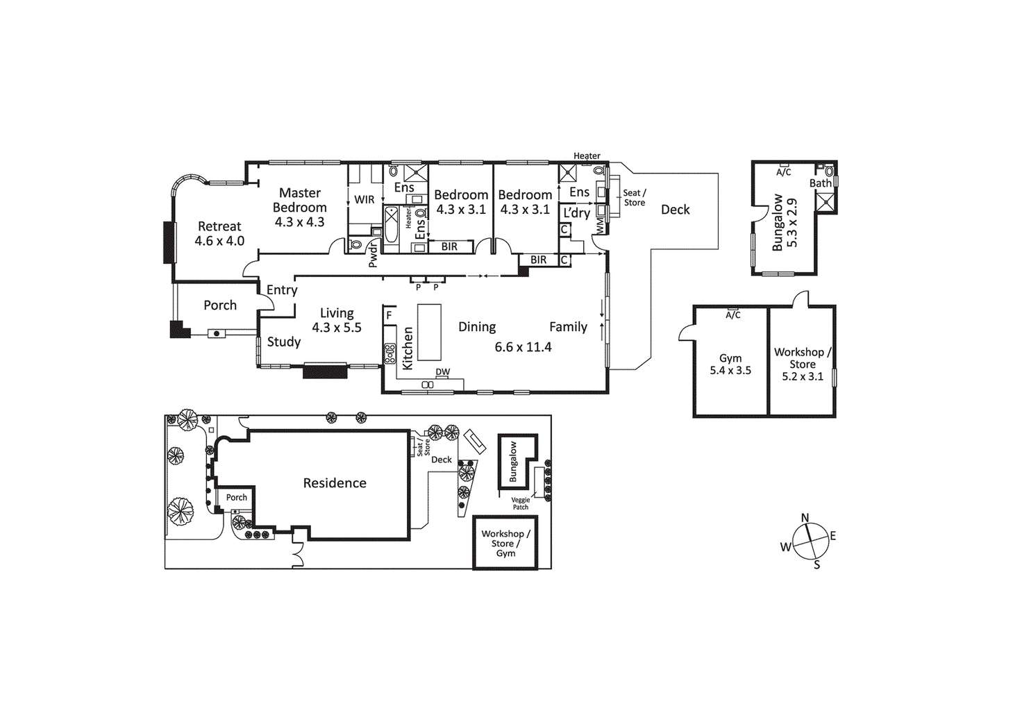 Floorplan of Homely house listing, 128 Cochrane Street, Brighton VIC 3186