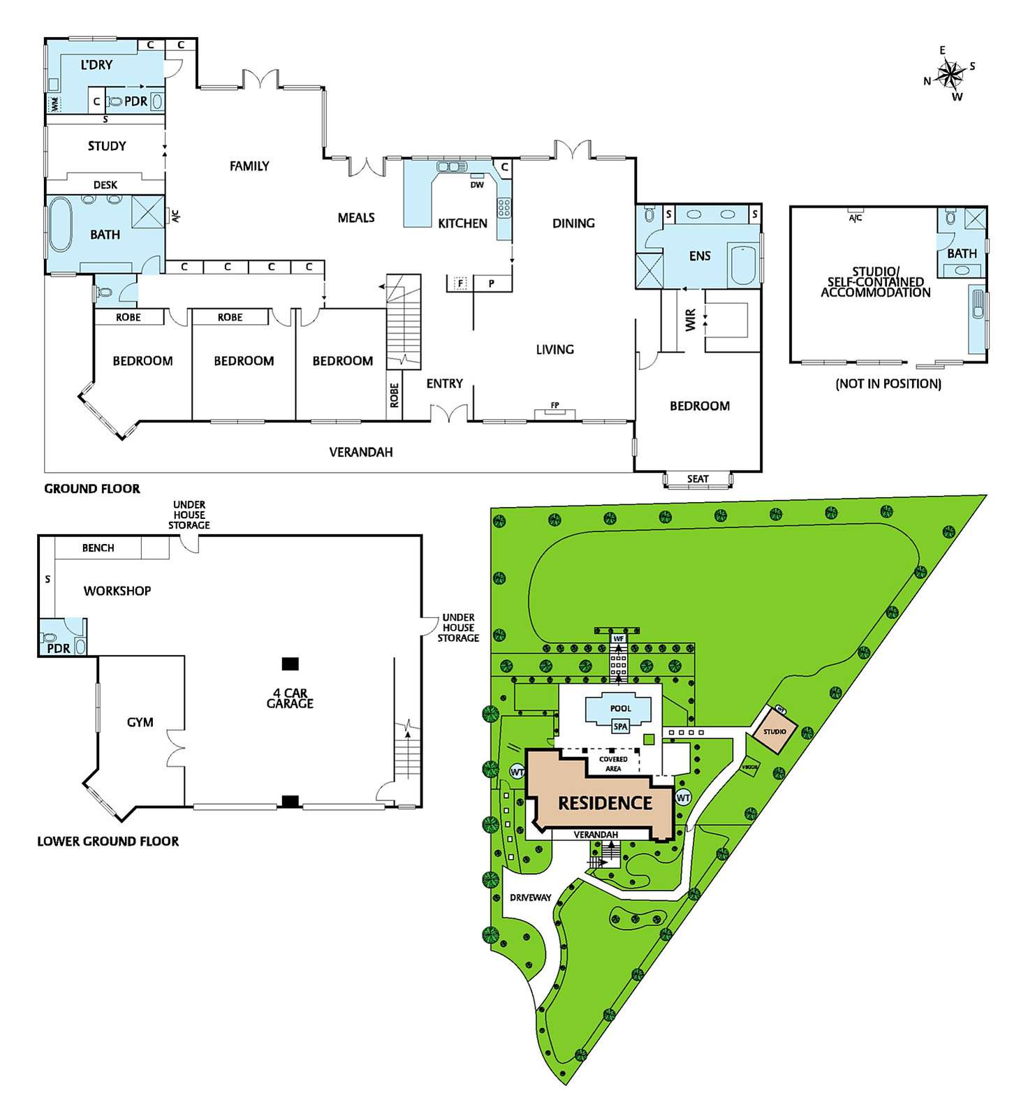 Floorplan of Homely house listing, 5 Harcourt Place, Lower Plenty VIC 3093