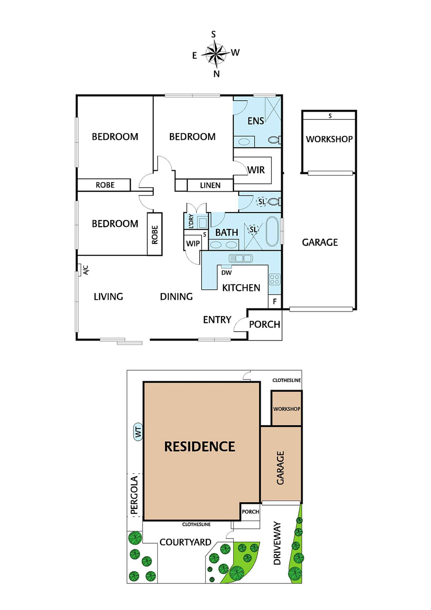 Floorplan of Homely unit listing, 9A Mary Avenue, Heidelberg Heights VIC 3081