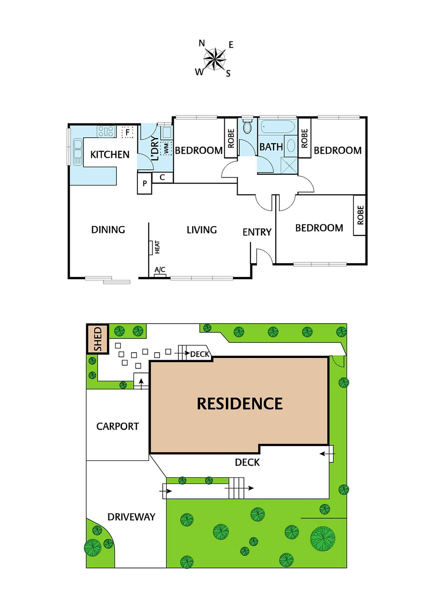 Floorplan of Homely house listing, 27 Graeme Avenue, Montmorency VIC 3094