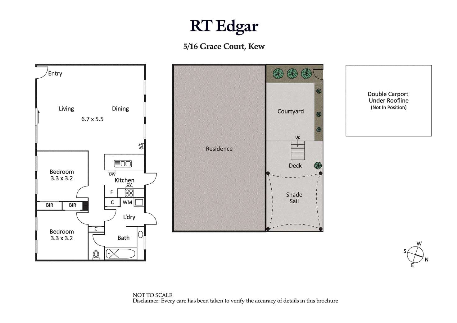 Floorplan of Homely unit listing, 5/16 Grace Court, Kew VIC 3101