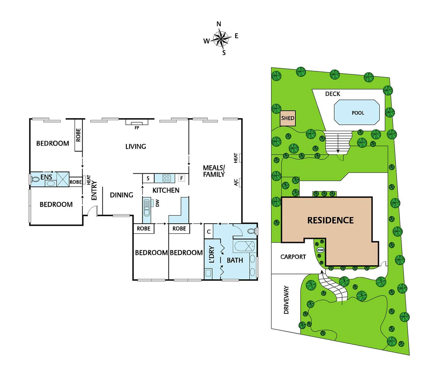 Floorplan of Homely house listing, 39 Frank Street, Eltham VIC 3095