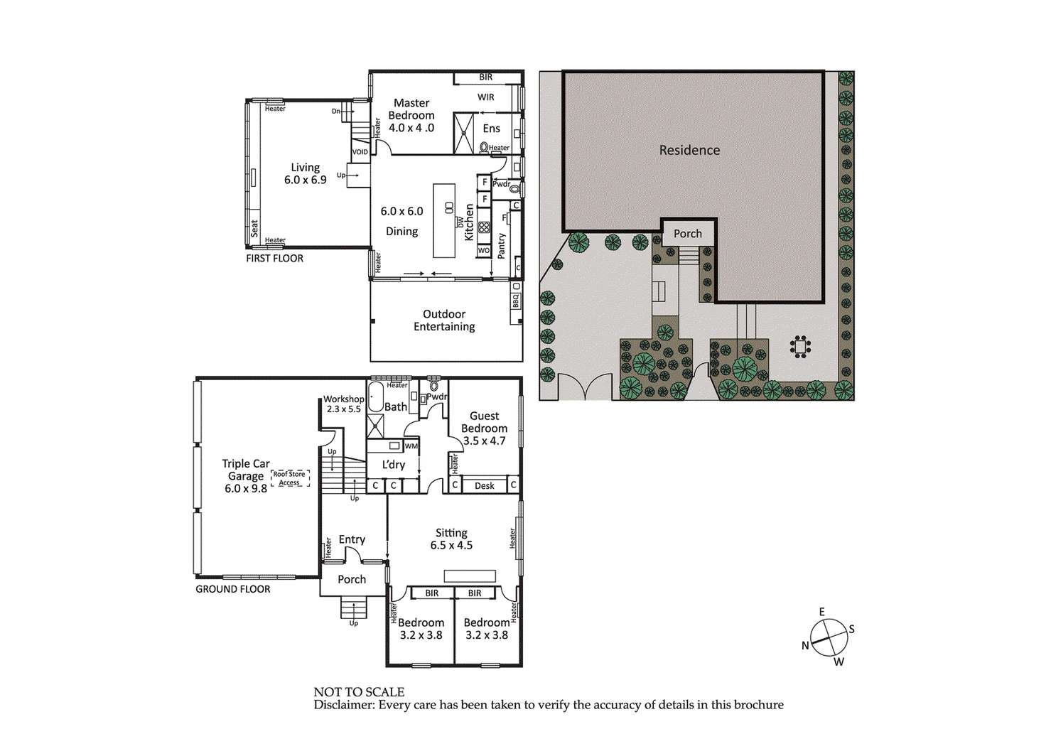 Floorplan of Homely house listing, 3 Hobson Street, Queenscliff VIC 3225