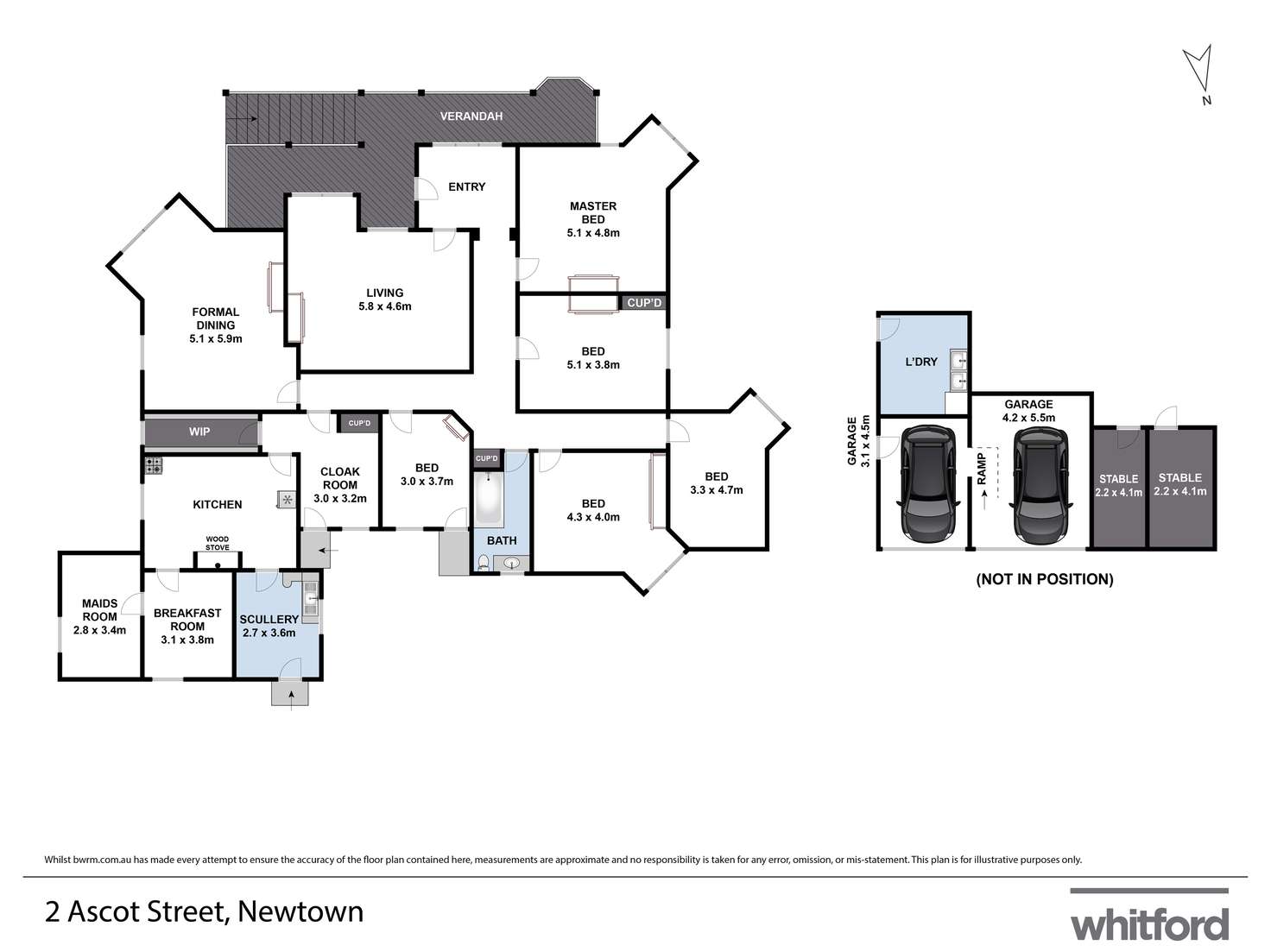 Floorplan of Homely house listing, 2-4 Ascot Street, Newtown VIC 3220