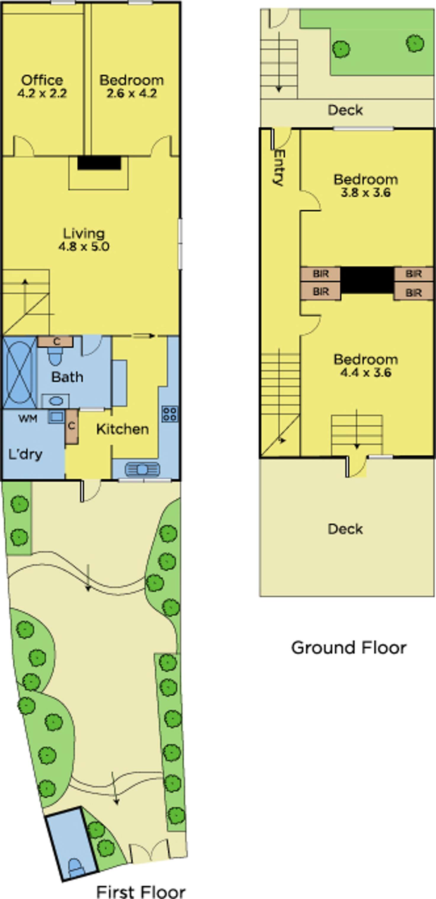 Floorplan of Homely house listing, 5 Haines Street, North Melbourne VIC 3051