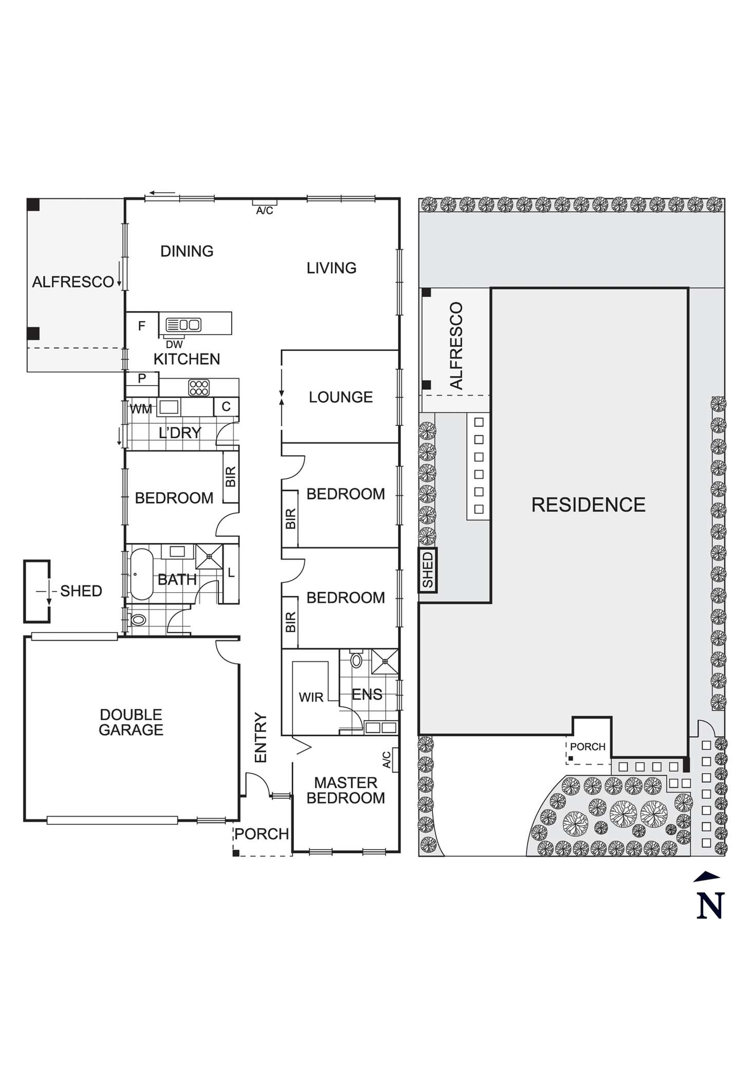 Floorplan of Homely house listing, 7 One Tree Road, Doreen VIC 3754