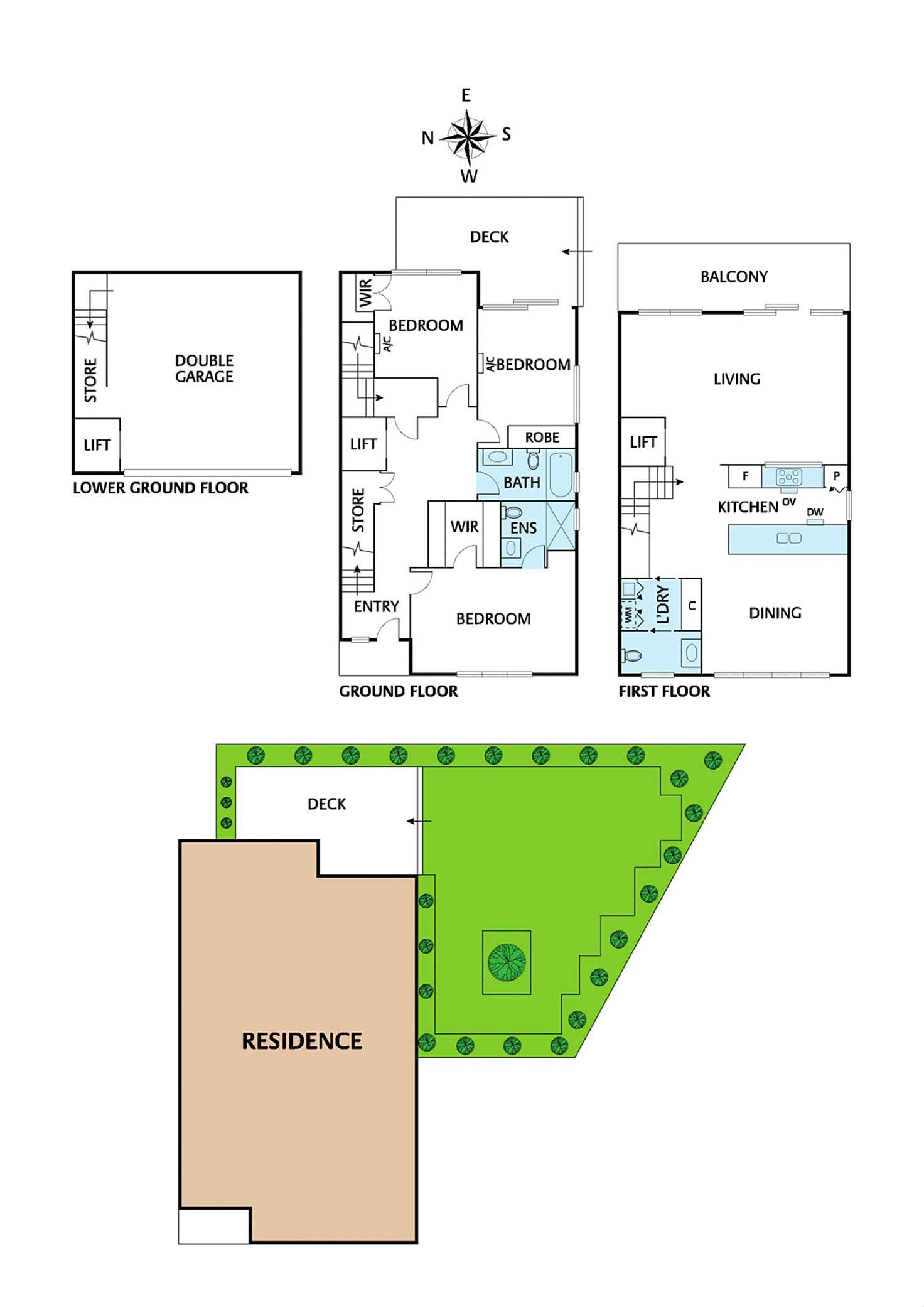 Floorplan of Homely townhouse listing, 5/111 Banksia Street, Eaglemont VIC 3084