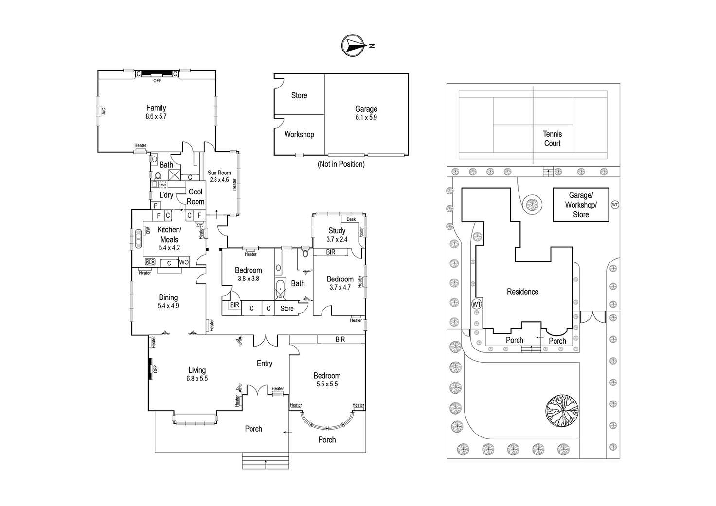 Floorplan of Homely house listing, 23 Waldemar Road, Eaglemont VIC 3084