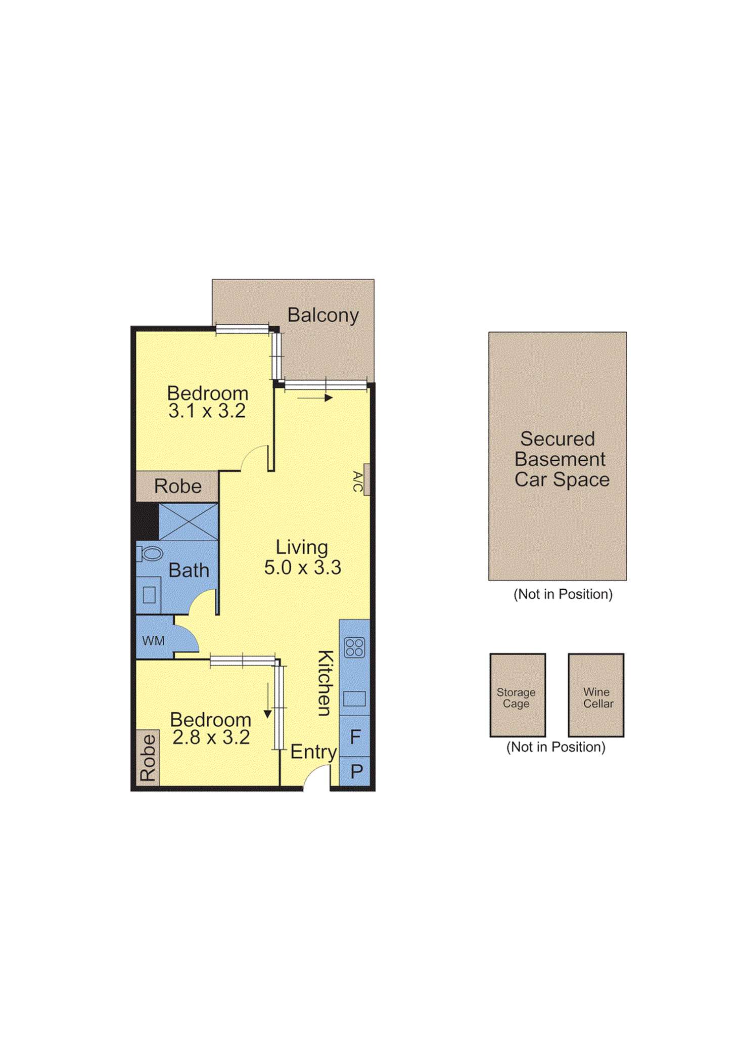 Floorplan of Homely apartment listing, 212/15 Bond Street, Caulfield North VIC 3161