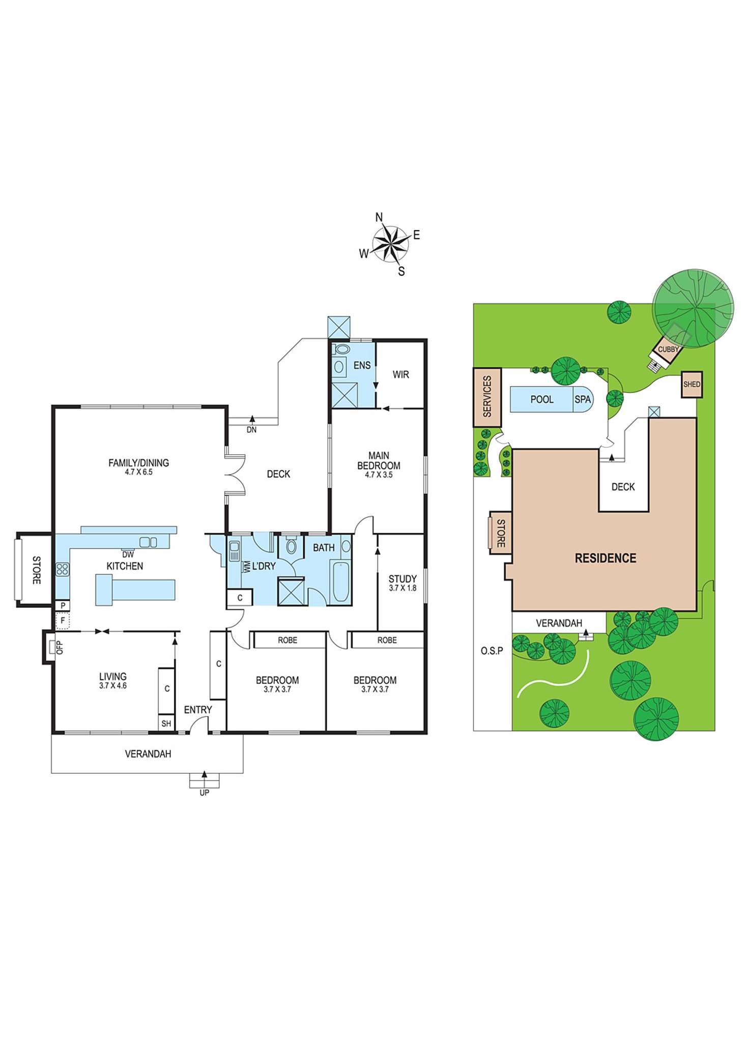 Floorplan of Homely house listing, 1A Craigavad Street, Carnegie VIC 3163