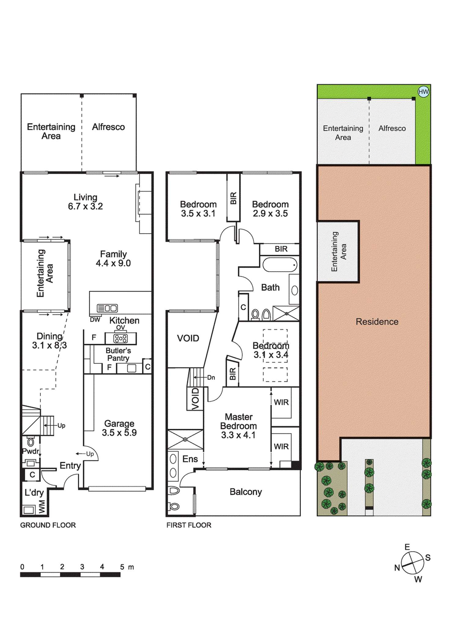 Floorplan of Homely house listing, 13 Hopetoun Street, Northcote VIC 3070