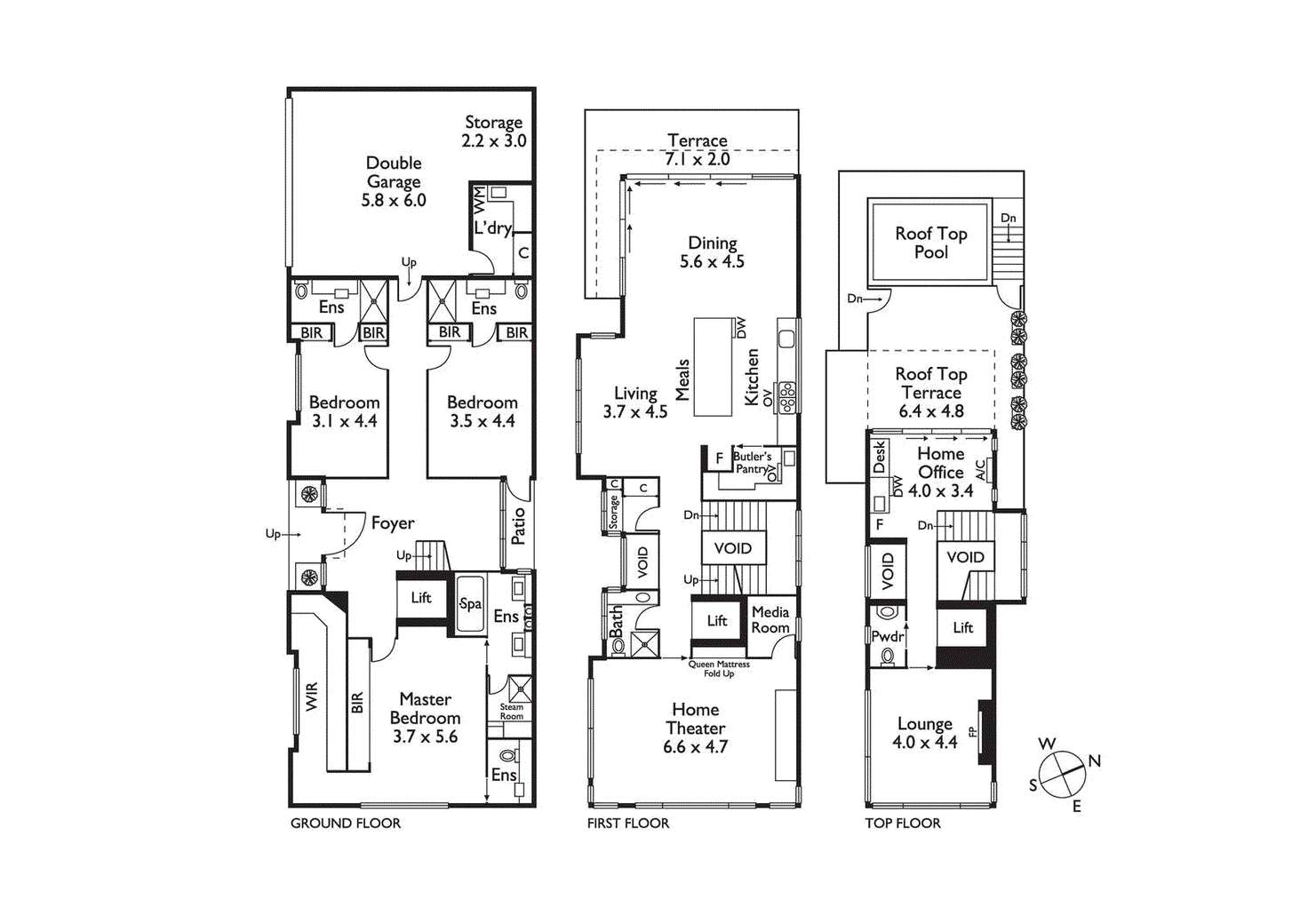 Floorplan of Homely house listing, 137-139 Kent Street, Richmond VIC 3121