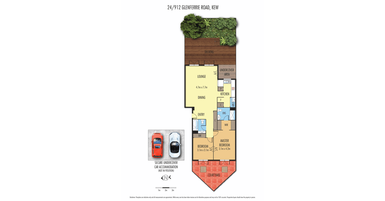 Floorplan of Homely apartment listing, 24/912 Glenferrie  Road, Kew VIC 3101