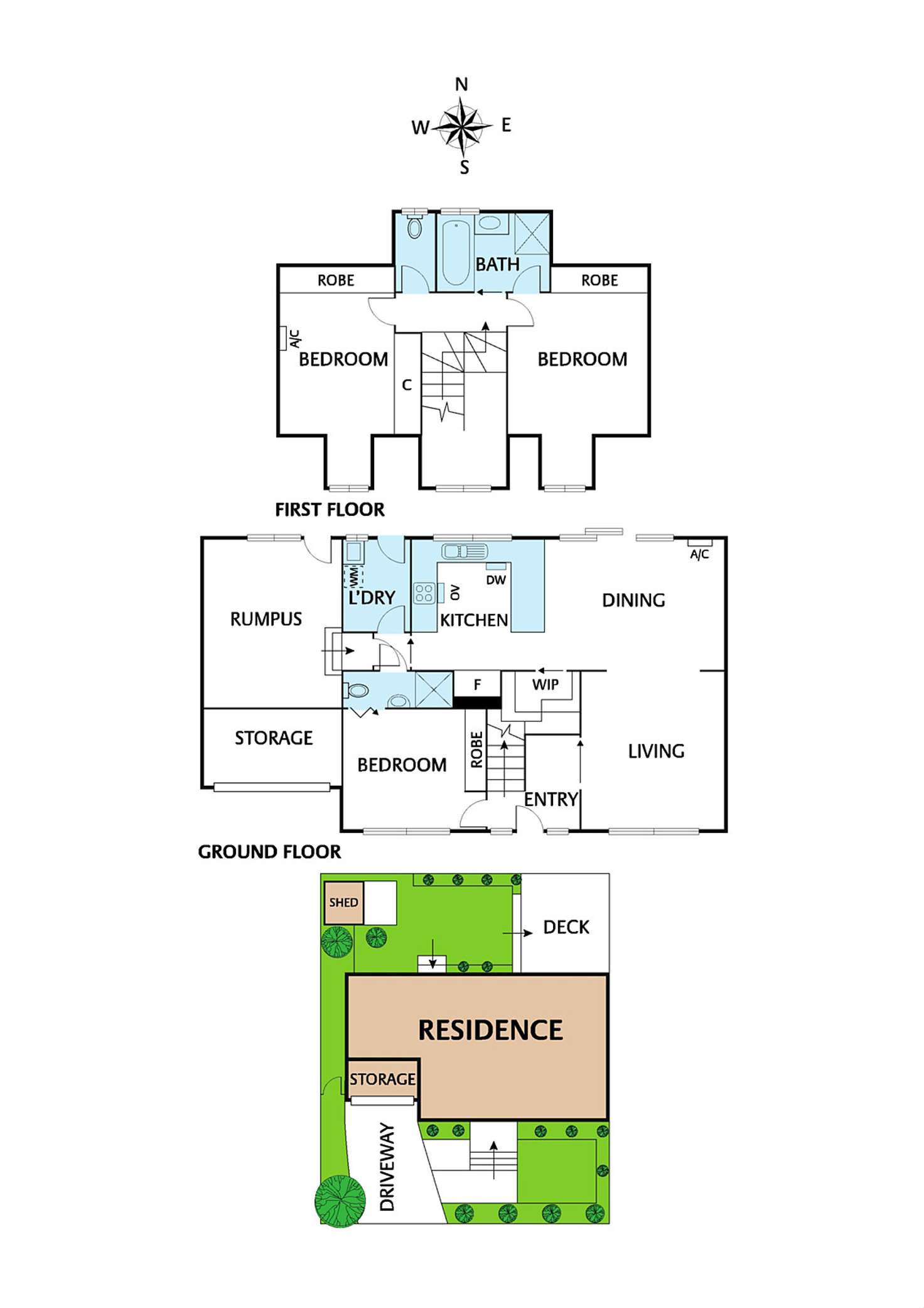 Floorplan of Homely house listing, 24 Collins Street, Heidelberg Heights VIC 3081