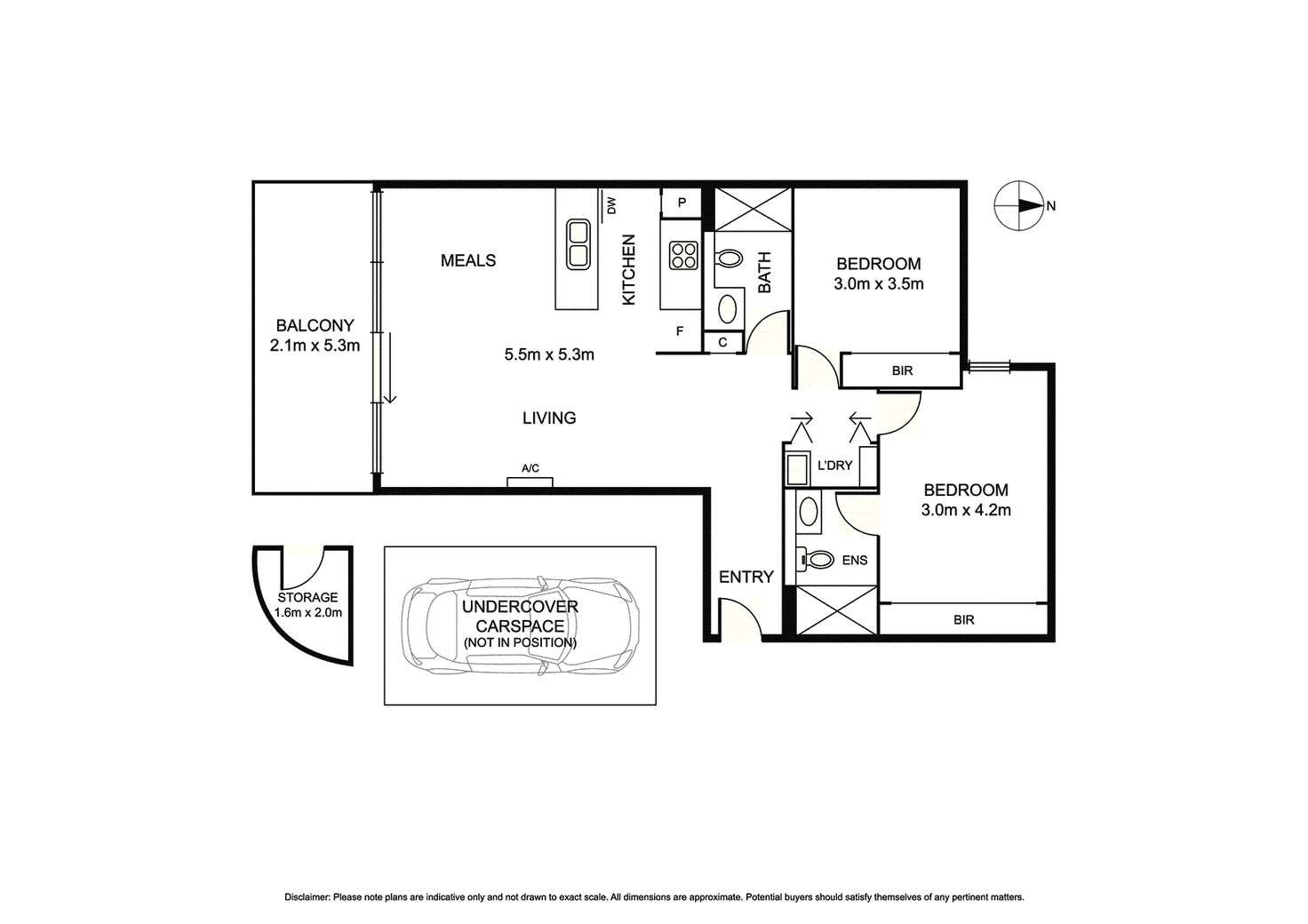 Floorplan of Homely apartment listing, 108/670 Glen Huntly Road, Caulfield South VIC 3162