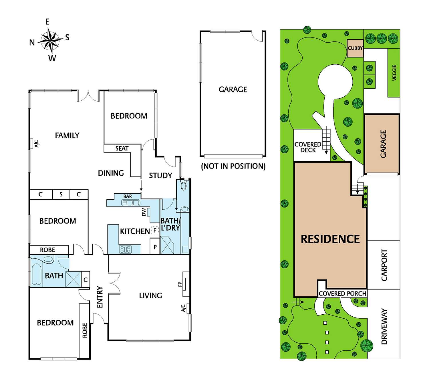 Floorplan of Homely house listing, 12 Lewellin Grove, Rosanna VIC 3084