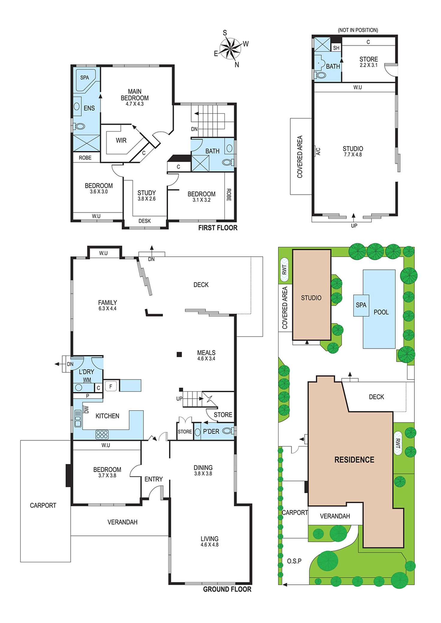 Floorplan of Homely house listing, 16 Sinclair Street, Cheltenham VIC 3192