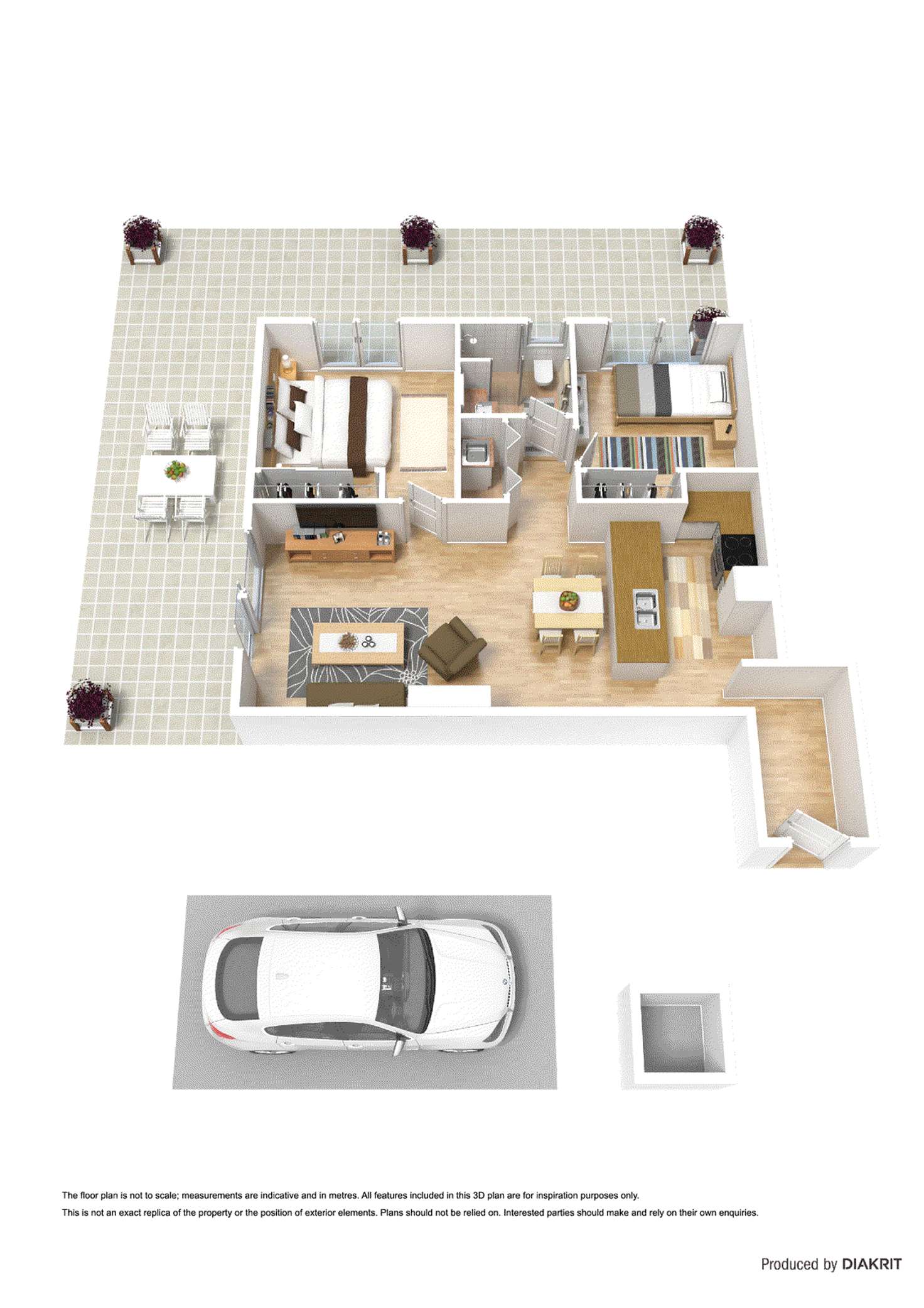 Floorplan of Homely apartment listing, 8/151-153 Huntingdale Road, Ashwood VIC 3147