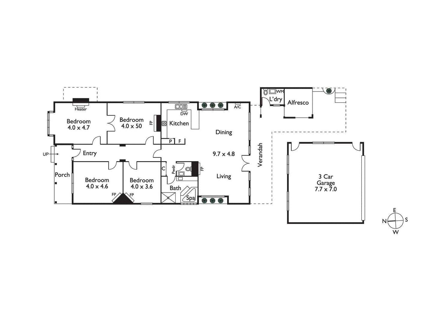 Floorplan of Homely house listing, 427 Inkerman Street, St Kilda East VIC 3183