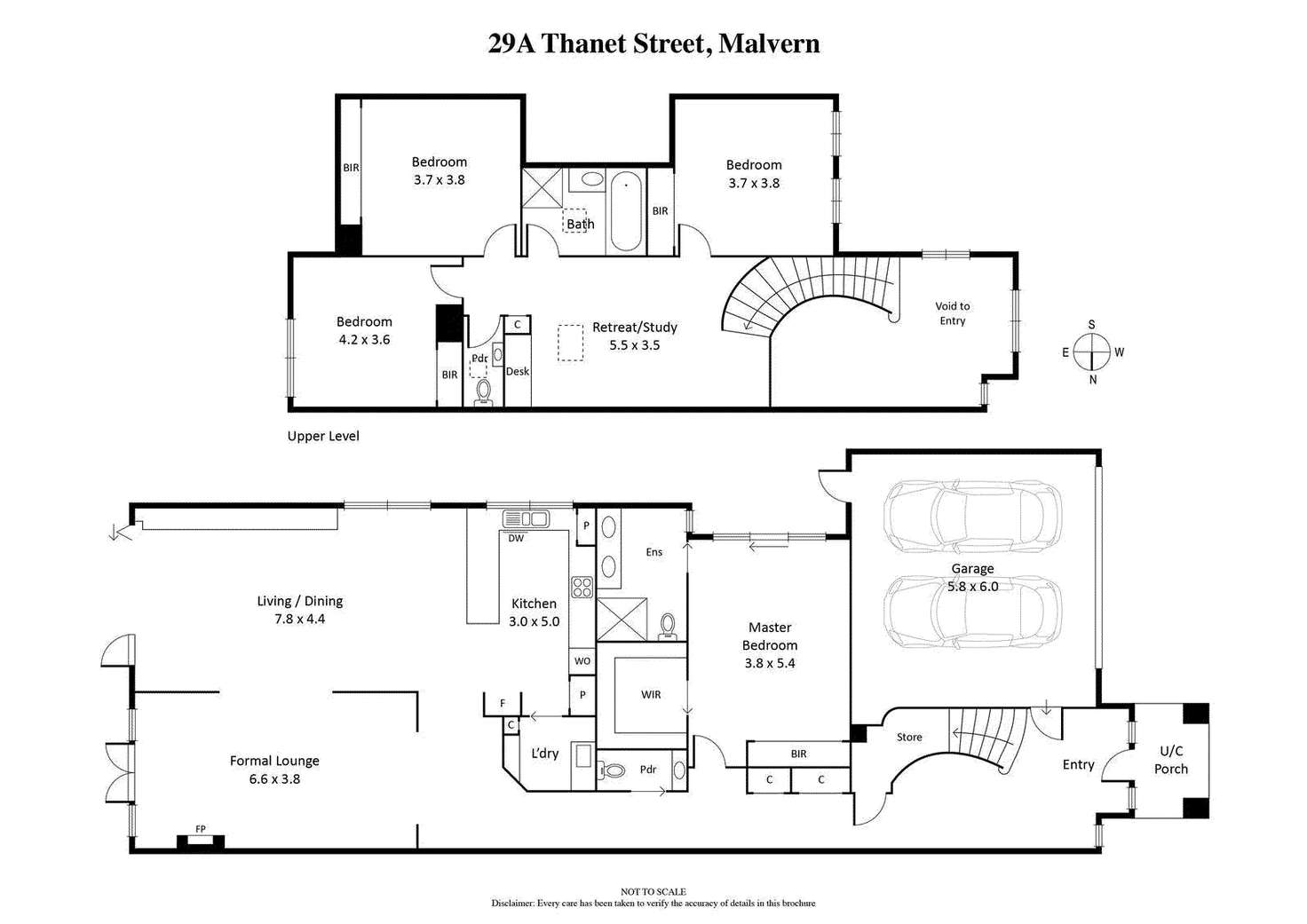 Floorplan of Homely house listing, 29A Thanet Street, Malvern VIC 3144