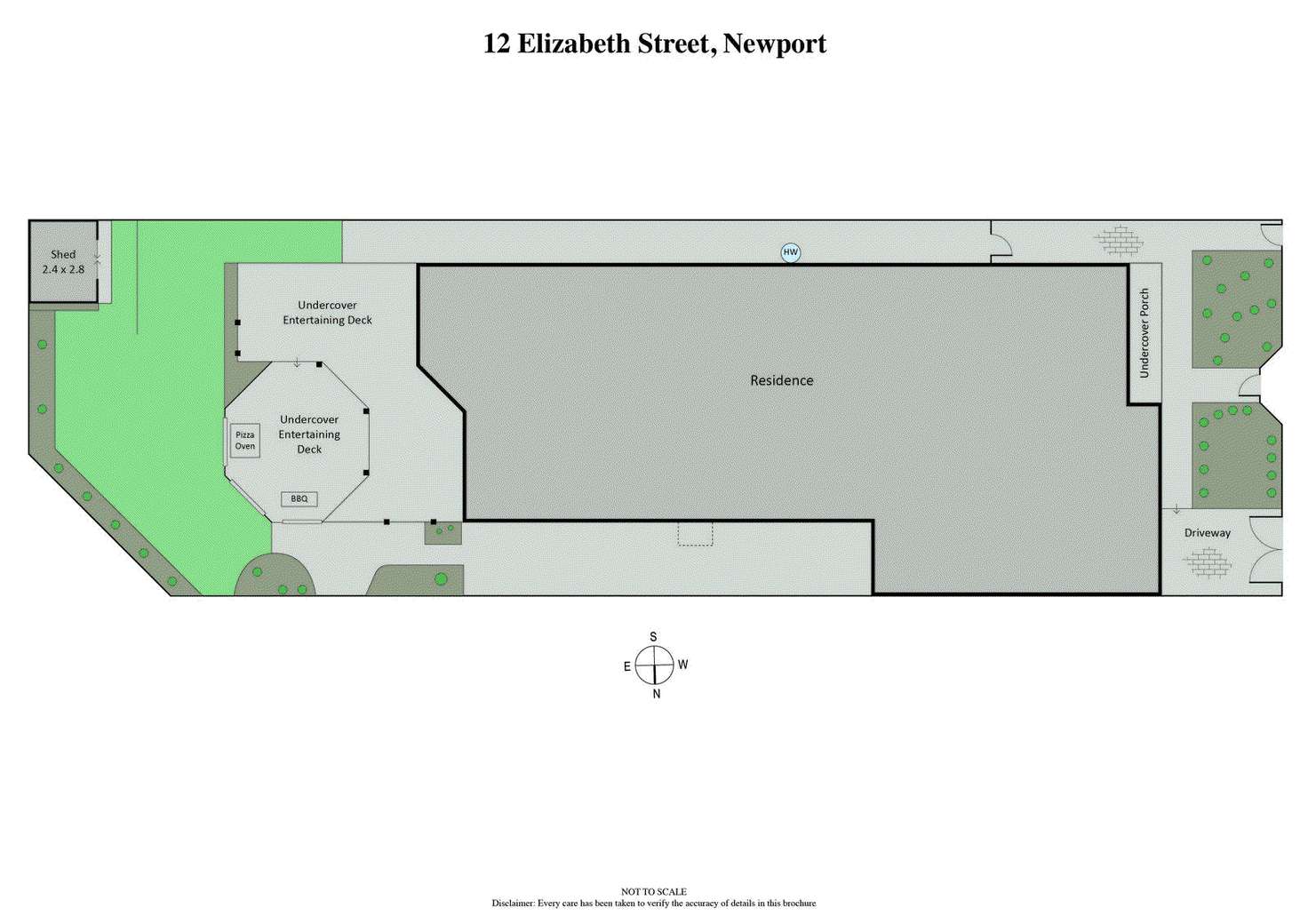 Floorplan of Homely house listing, 12 Elizabeth Street, Newport VIC 3015