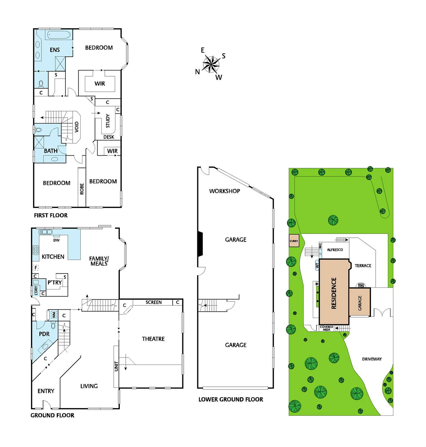 Floorplan of Homely house listing, 94 Zig Zag Road, Eltham VIC 3095
