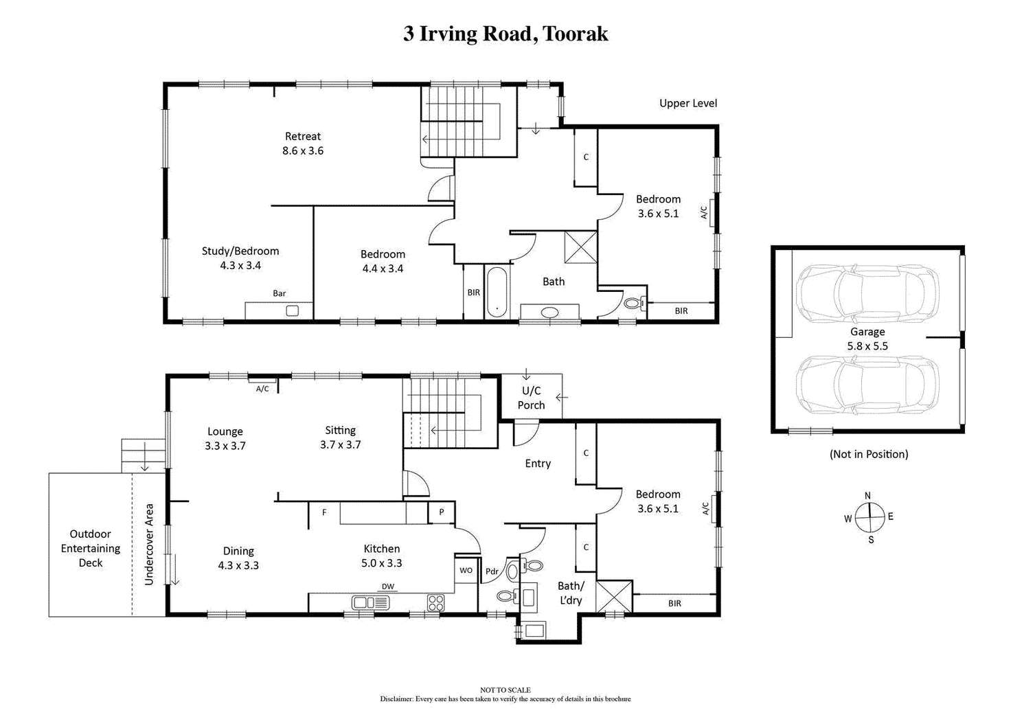 Floorplan of Homely house listing, 3 Irving Road, Toorak VIC 3142