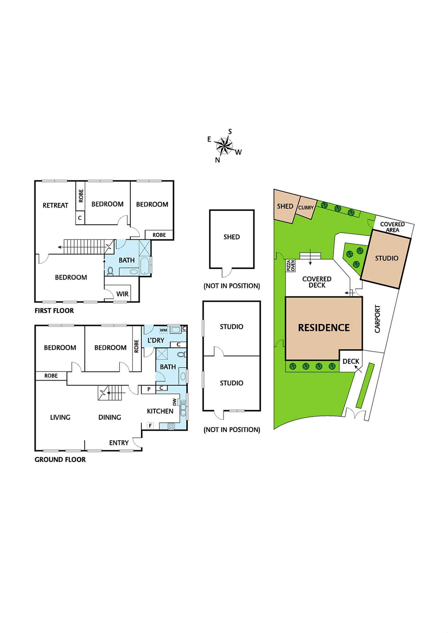 Floorplan of Homely house listing, 9 Shannon Crescent, Watsonia VIC 3087