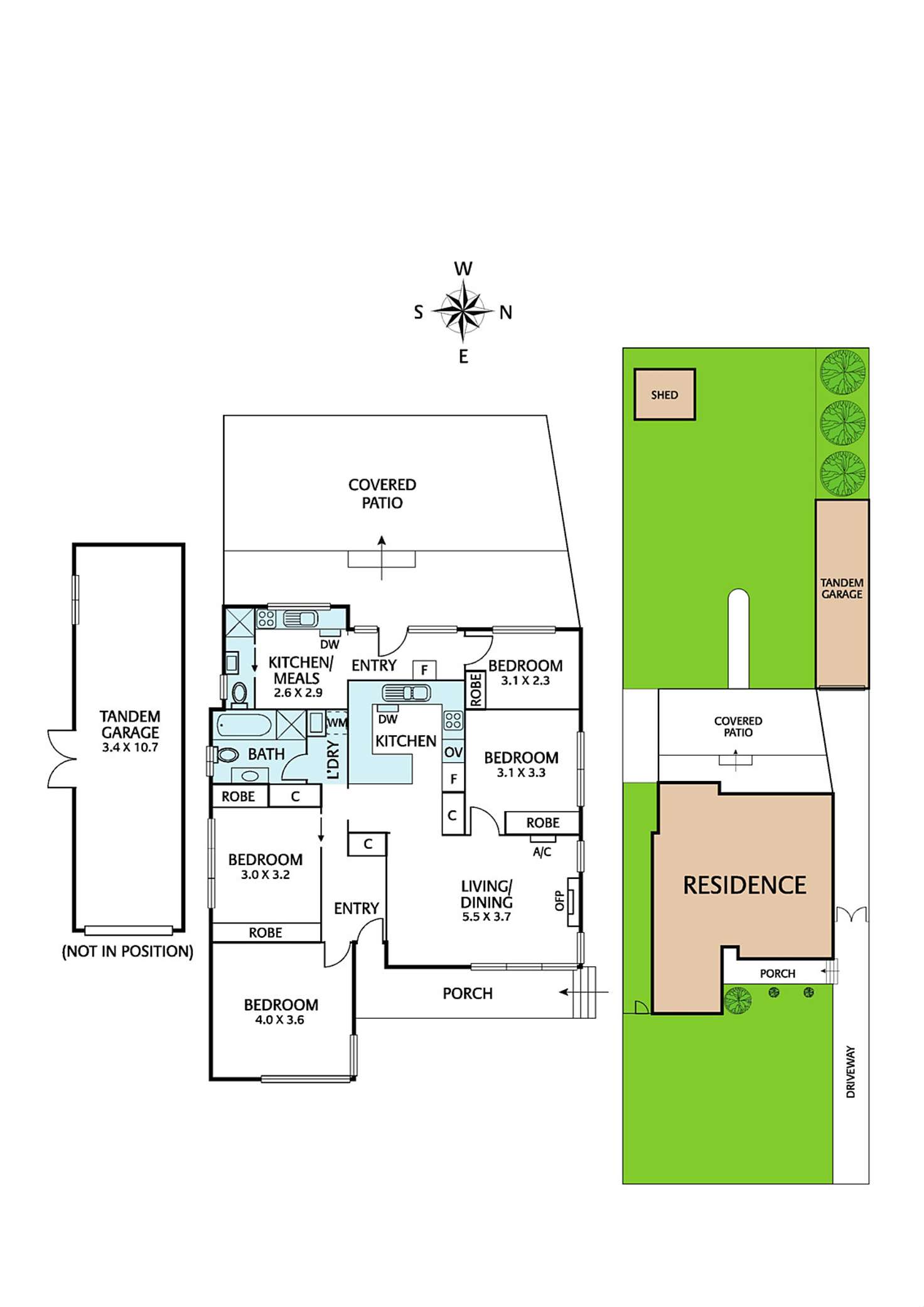 Floorplan of Homely house listing, 8 Hillside Crescent, Blackburn VIC 3130