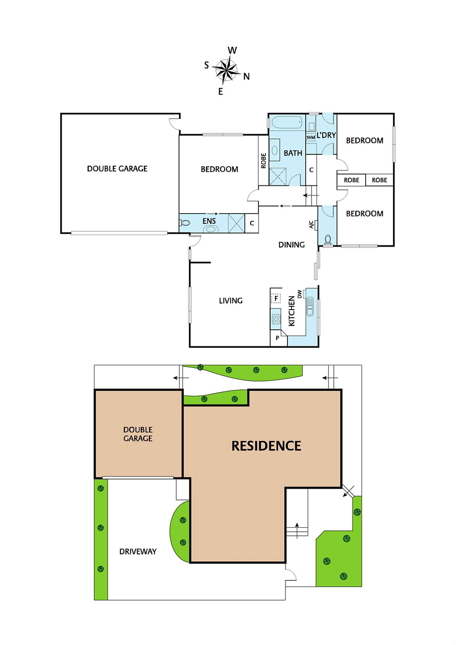 Floorplan of Homely unit listing, 3/26 Graeme Avenue, Montmorency VIC 3094