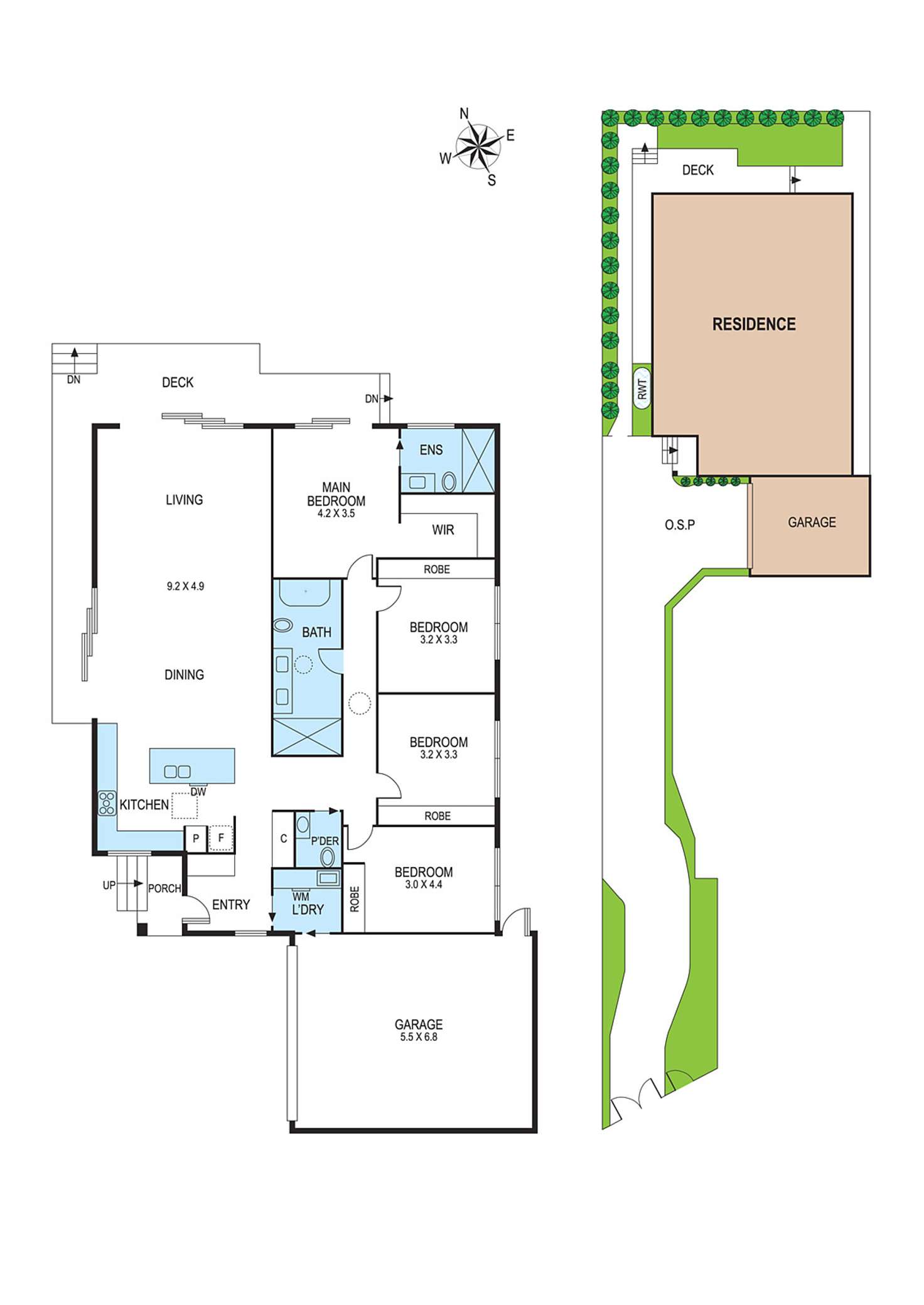 Floorplan of Homely townhouse listing, 2/29 Dalny Road, Murrumbeena VIC 3163