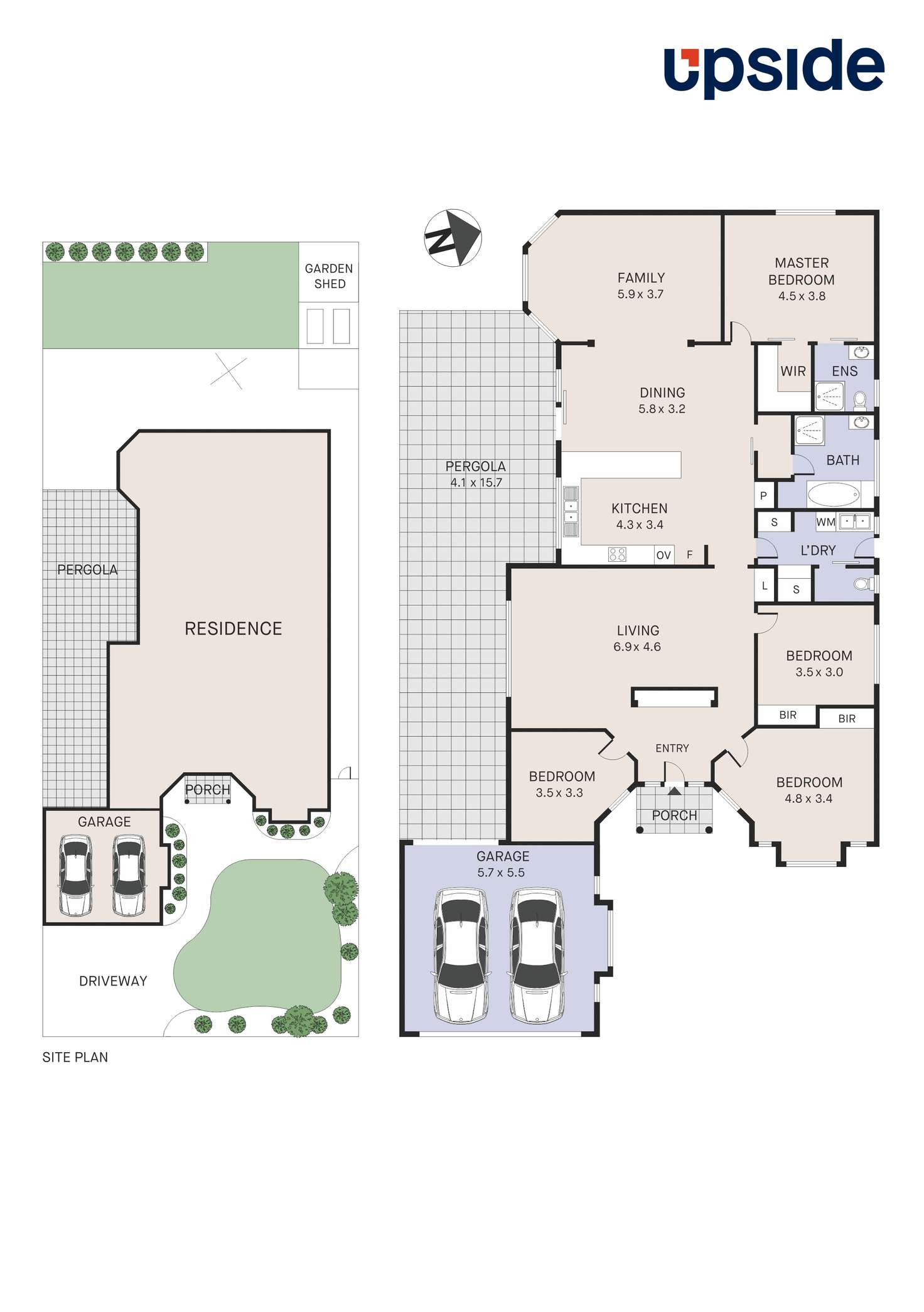 Floorplan of Homely house listing, 29 Carroll Street, Deer Park VIC 3023