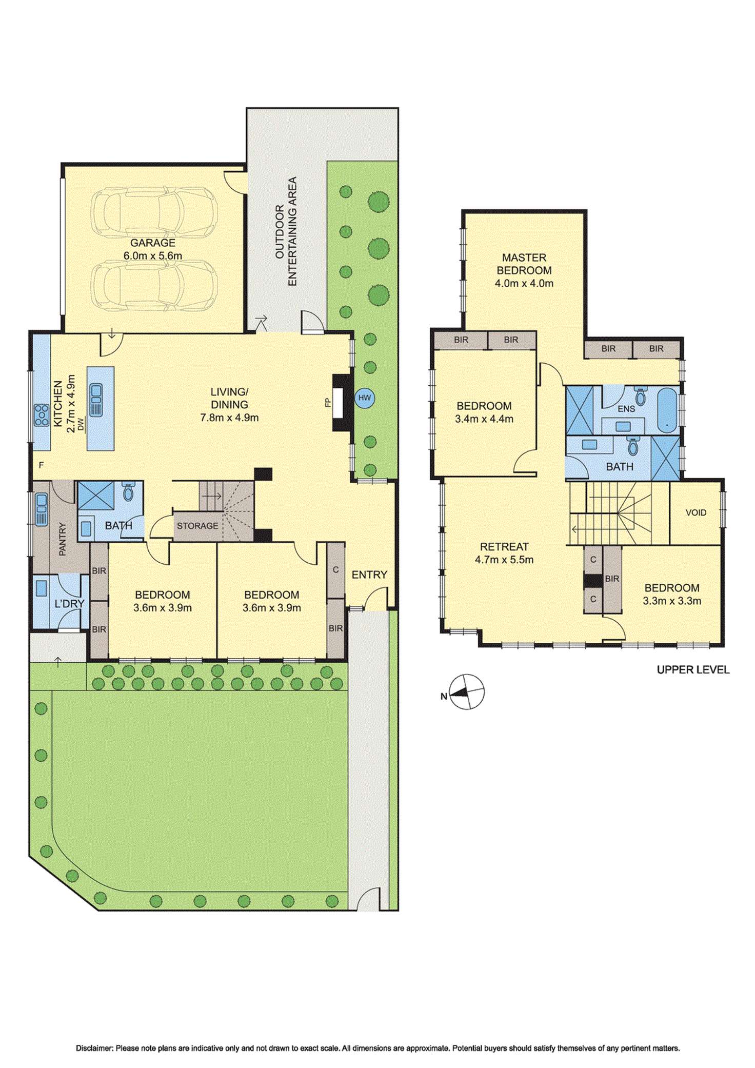 Floorplan of Homely townhouse listing, 4/34 May Street, Deepdene VIC 3103